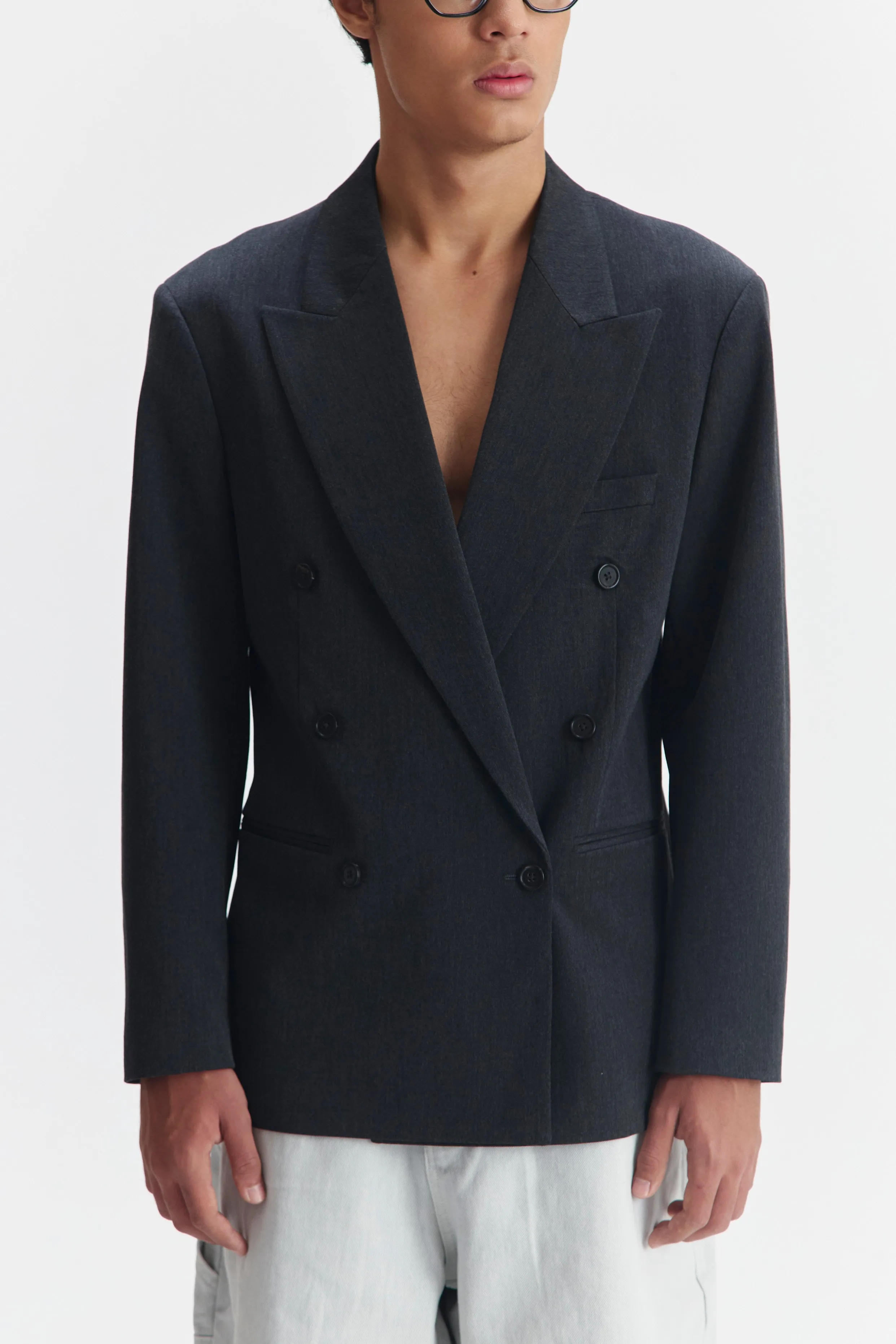 BRIENZ BLAZER GREY sold by Callie Cotton product image thumbnail 3