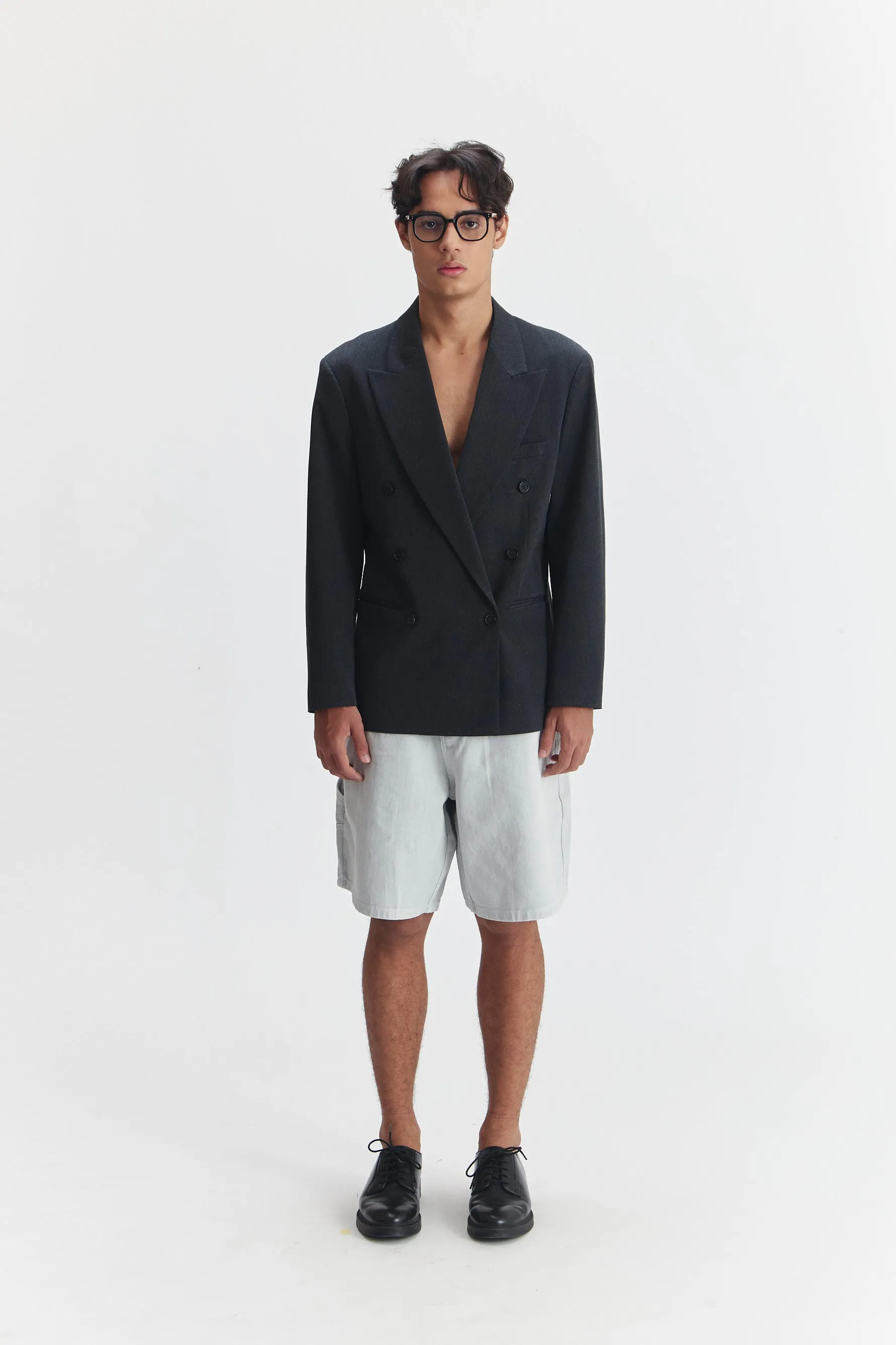 BRIENZ BLAZER GREY sold by Callie Cotton product image thumbnail 2