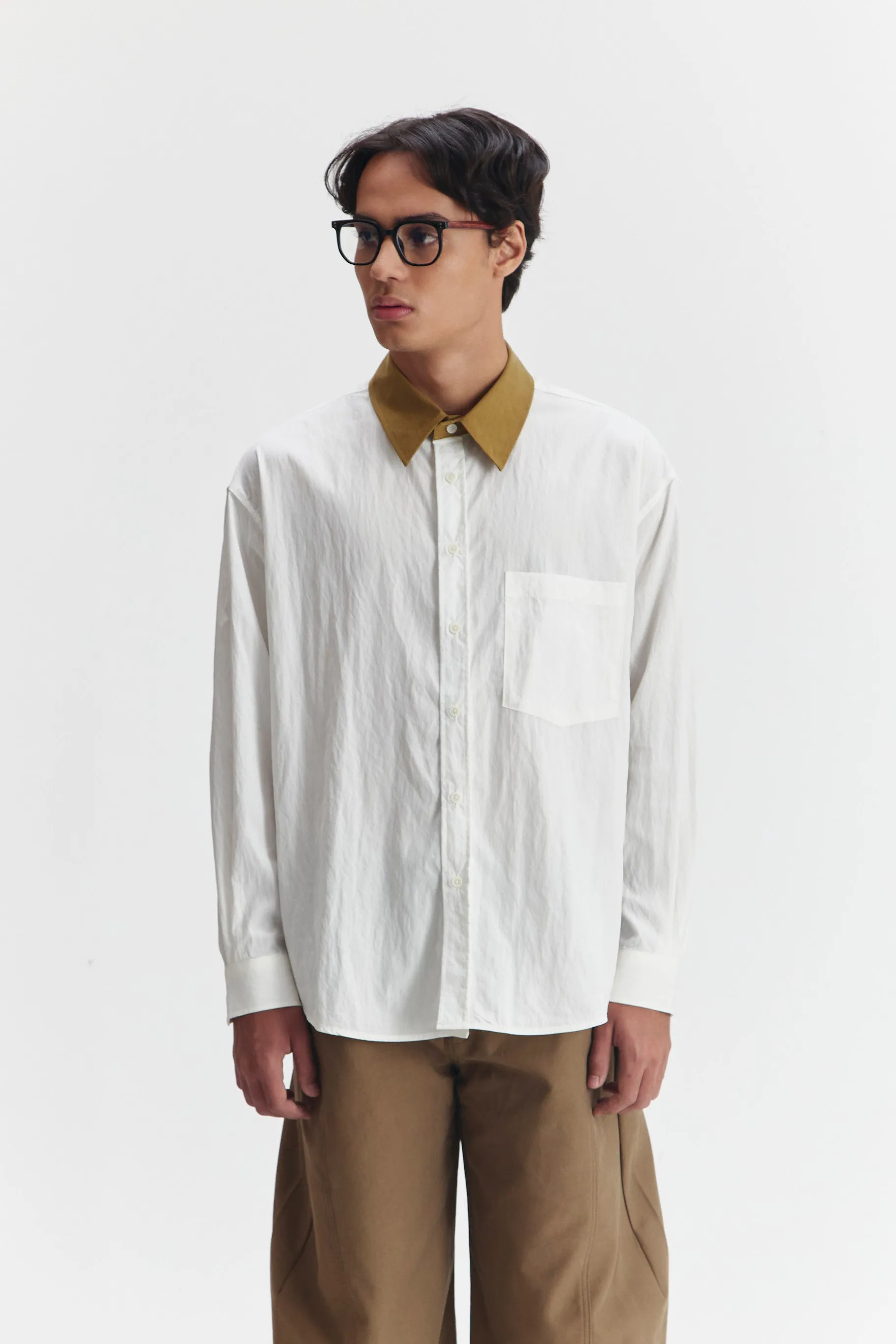 CARNEIGE SHIRT WHITE sold by Callie Cotton product image thumbnail 5