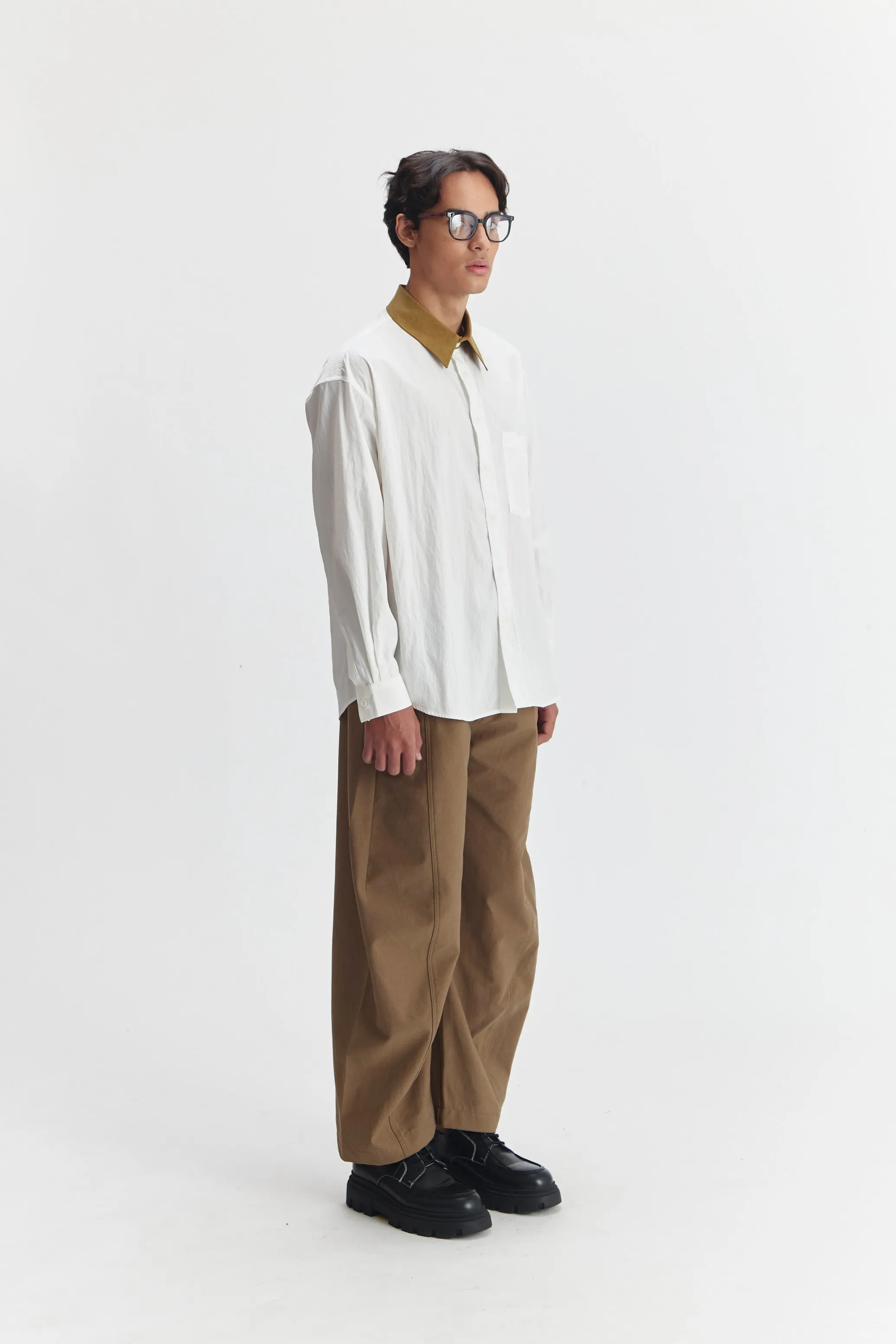 CARNEIGE SHIRT WHITE sold by Callie Cotton product image thumbnail 2