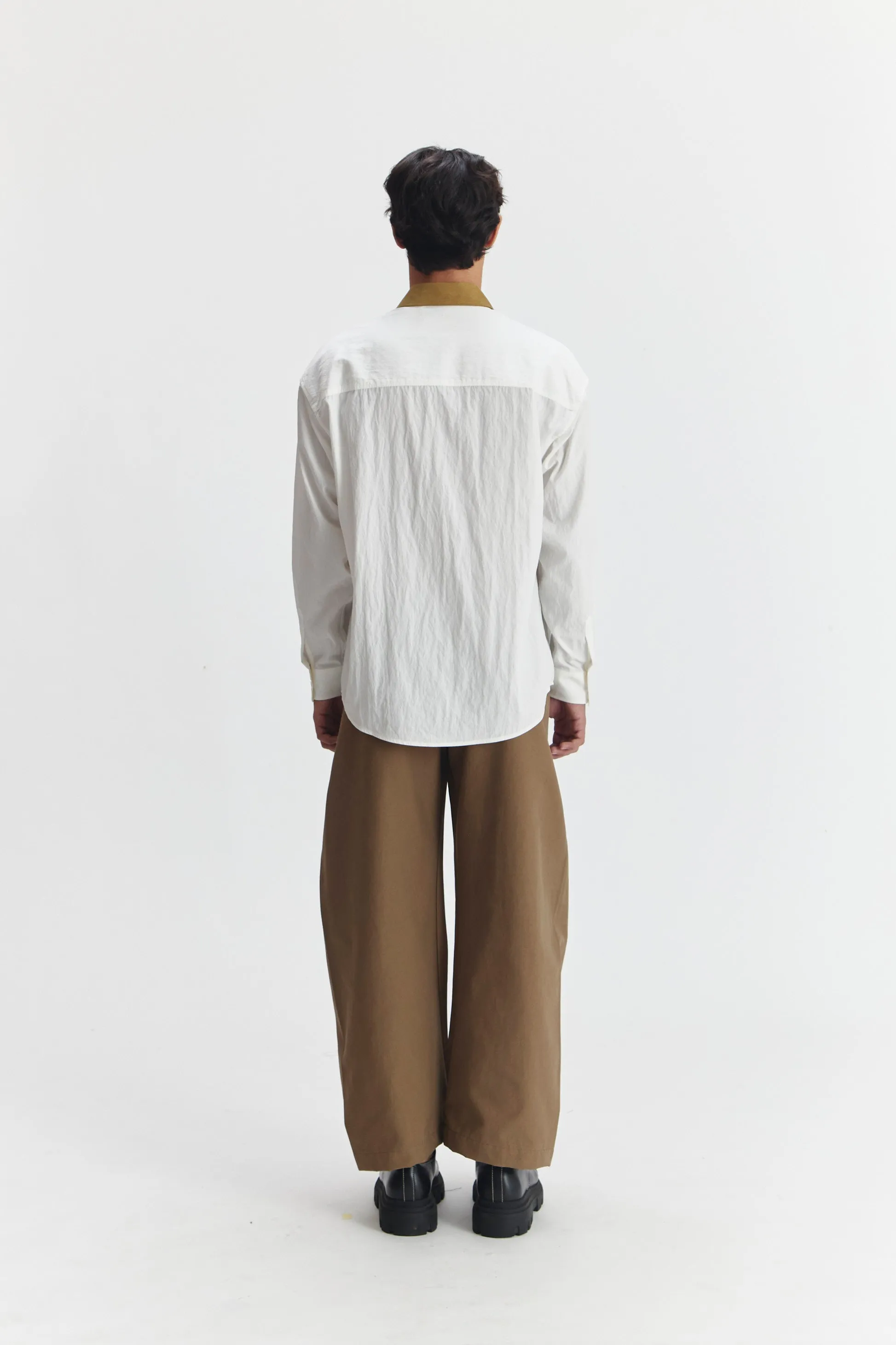 CARNEIGE SHIRT WHITE sold by Callie Cotton product image thumbnail 3