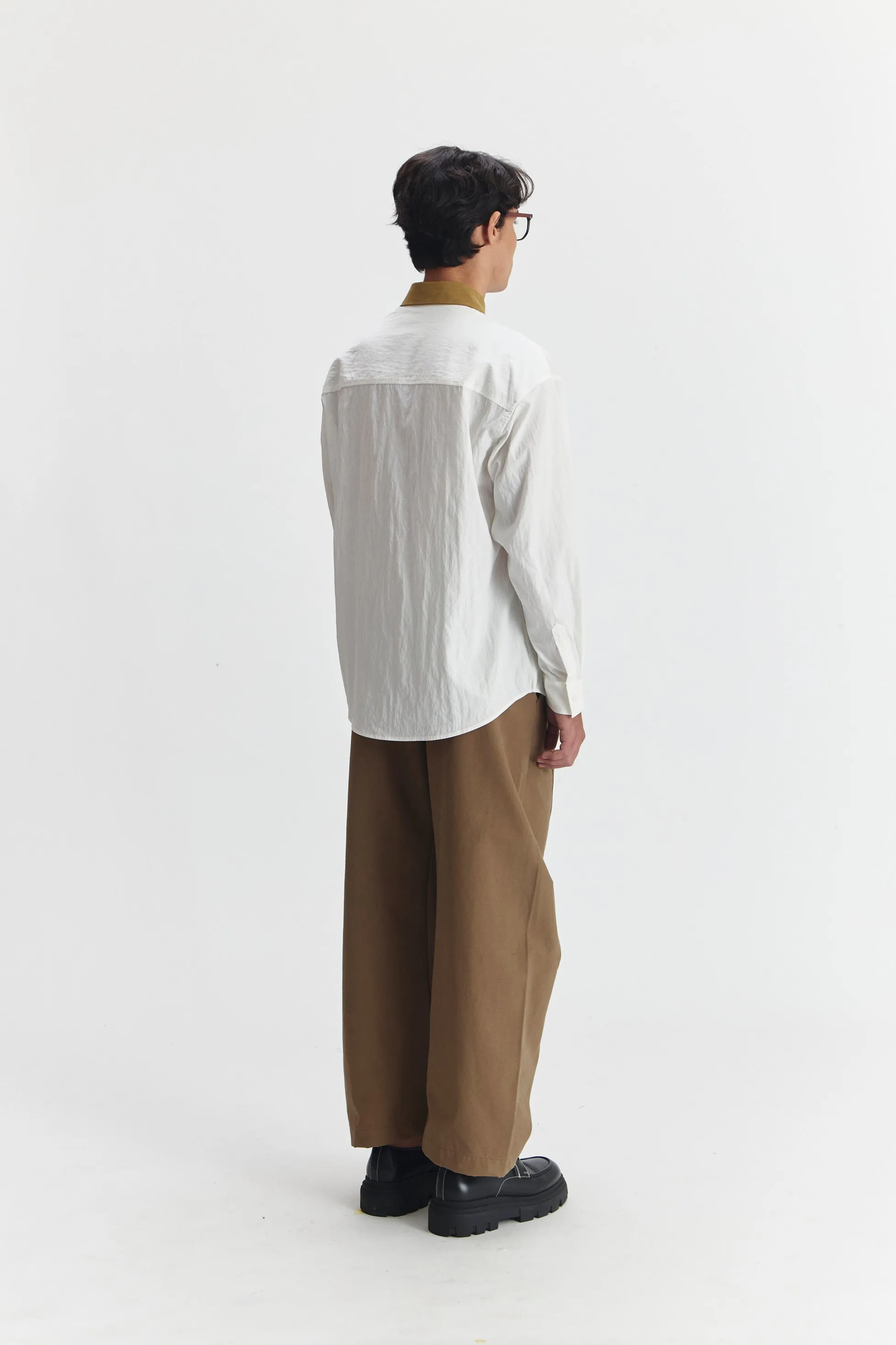 CARNEIGE SHIRT WHITE sold by Callie Cotton product image thumbnail 4