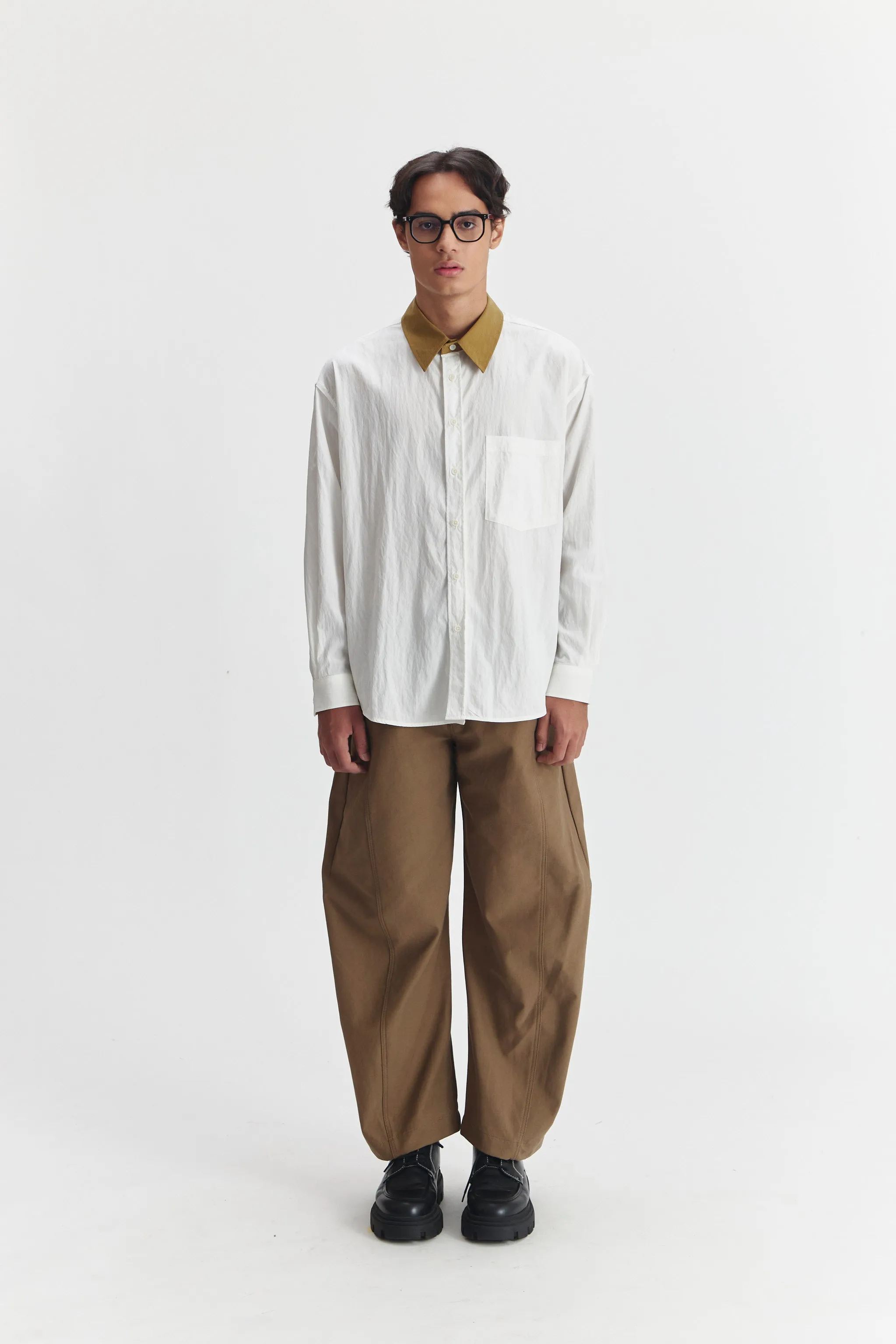 CARNEIGE SHIRT WHITE sold by Callie Cotton