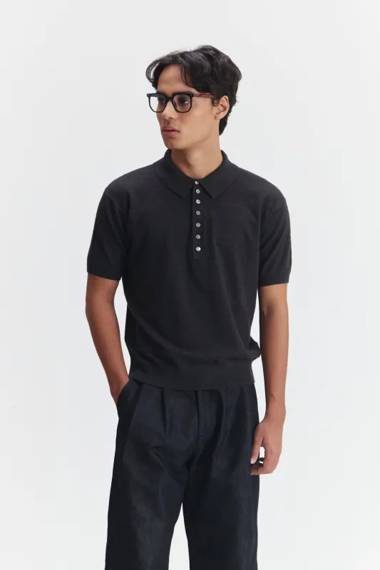 CARRERA POLO DARK GREY made by Callie Cotton