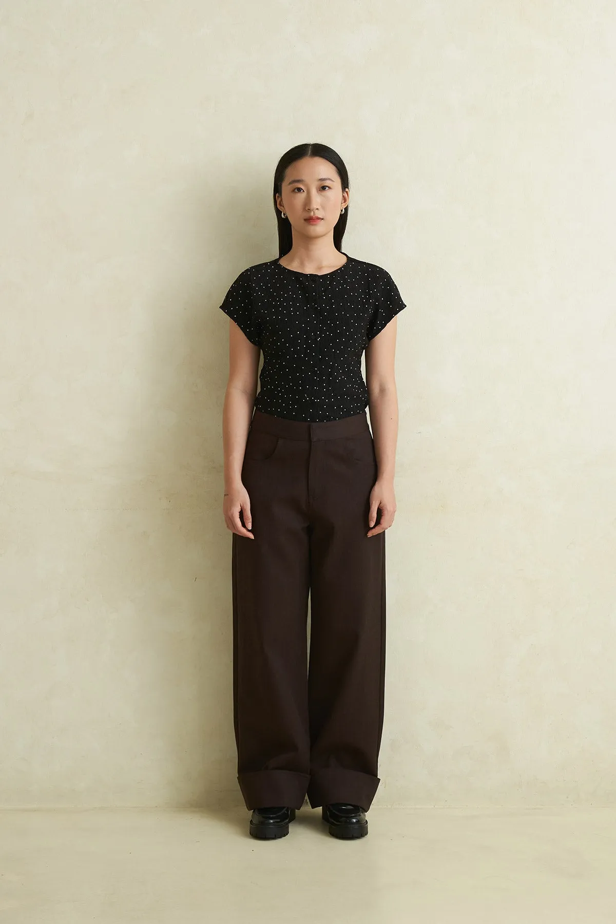 MIRAGE PANTS BROWN sold by Callie Cotton