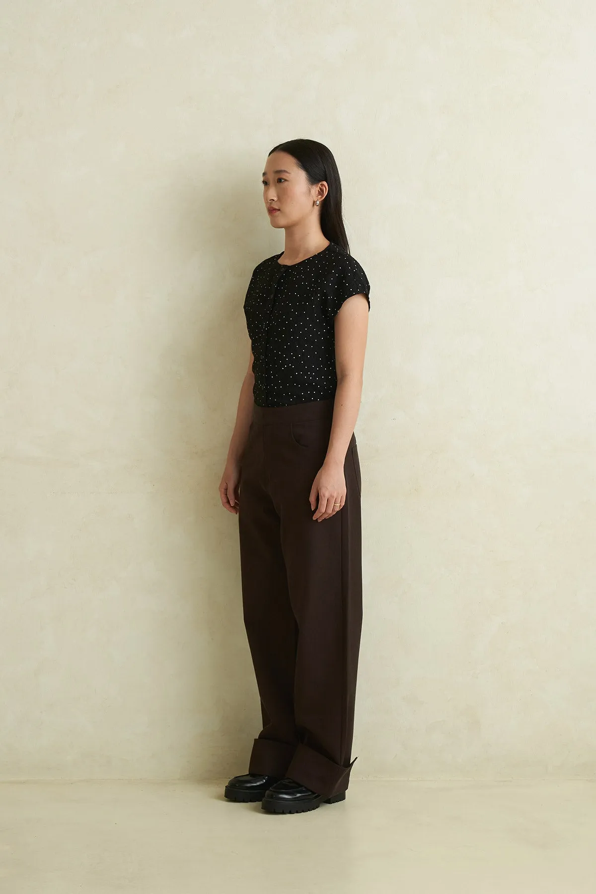 MIRAGE PANTS BROWN sold by Callie Cotton product image thumbnail 4