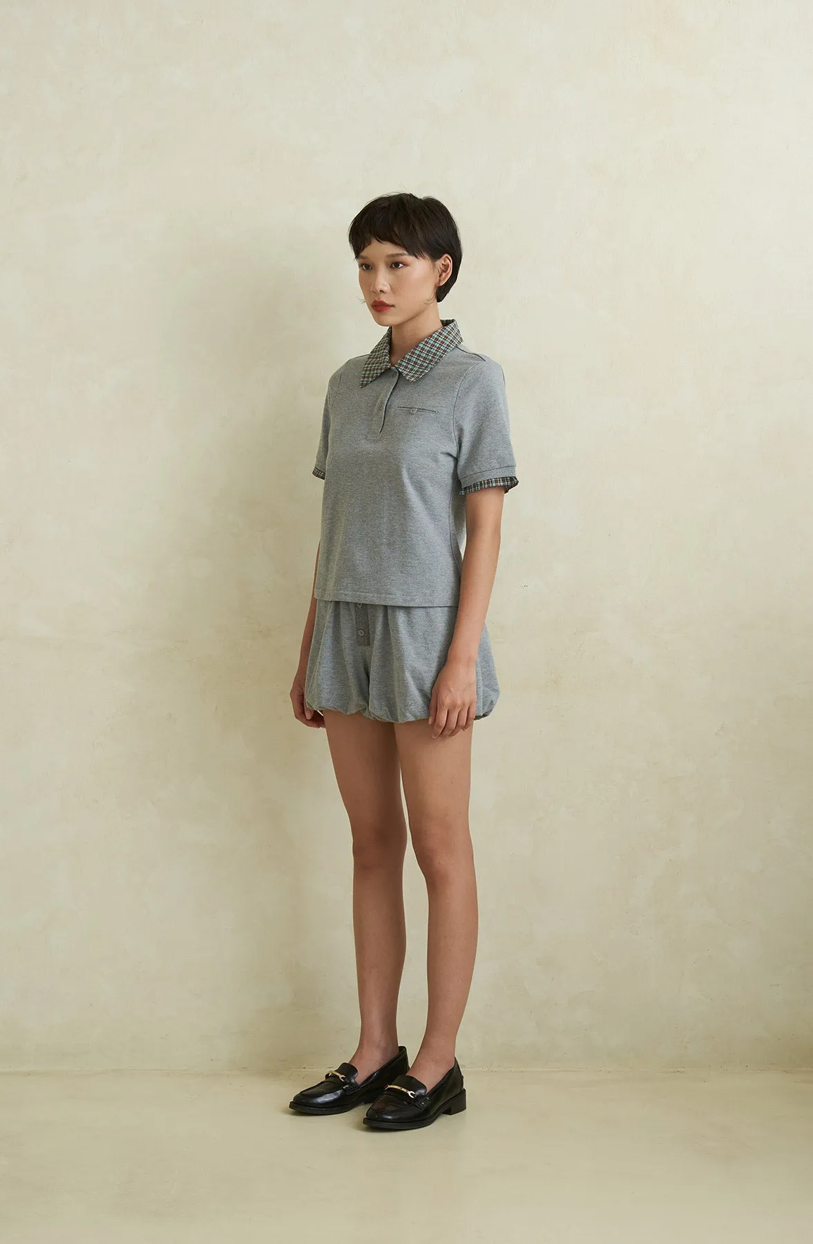 FRISBEE TOP GREY sold by Callie Cotton product image thumbnail 2