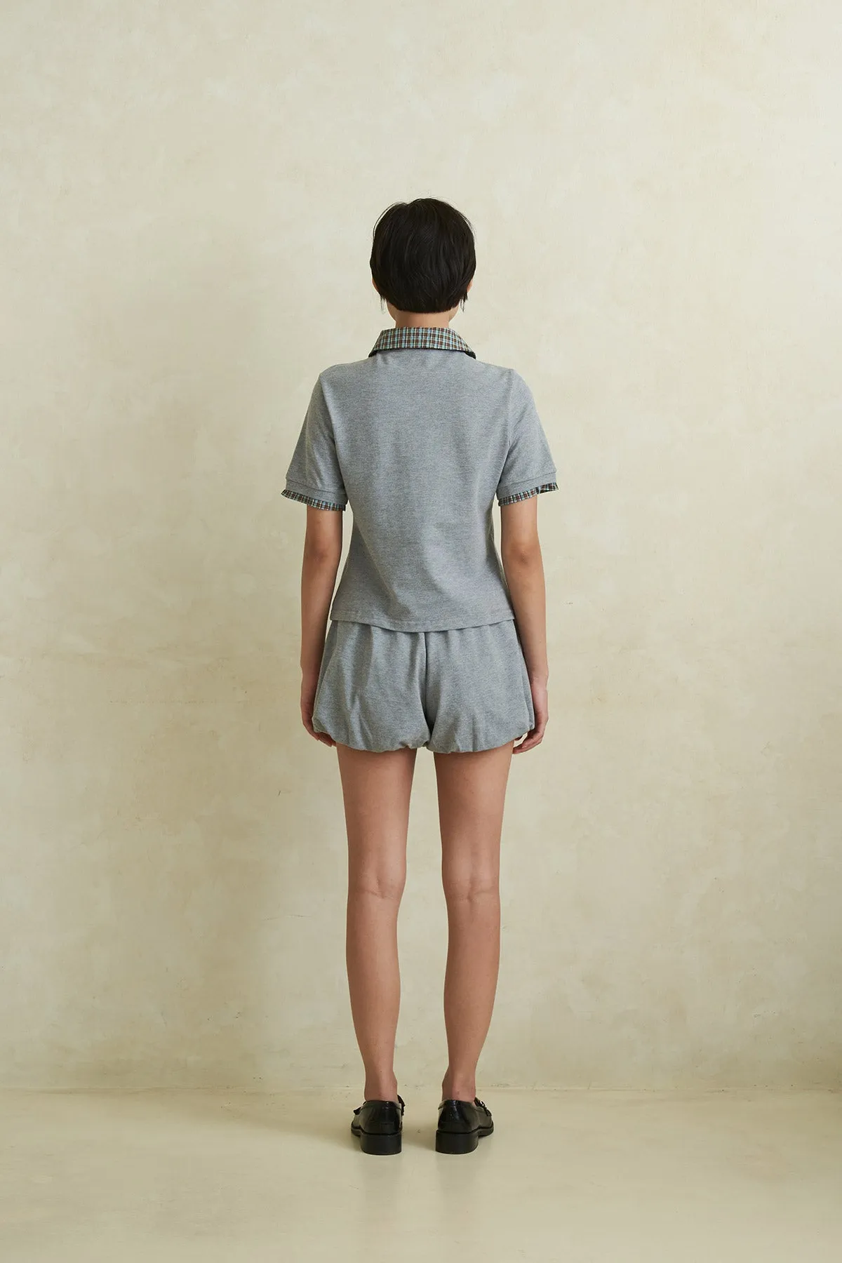 FRISBEE TOP GREY sold by Callie Cotton product image thumbnail 5