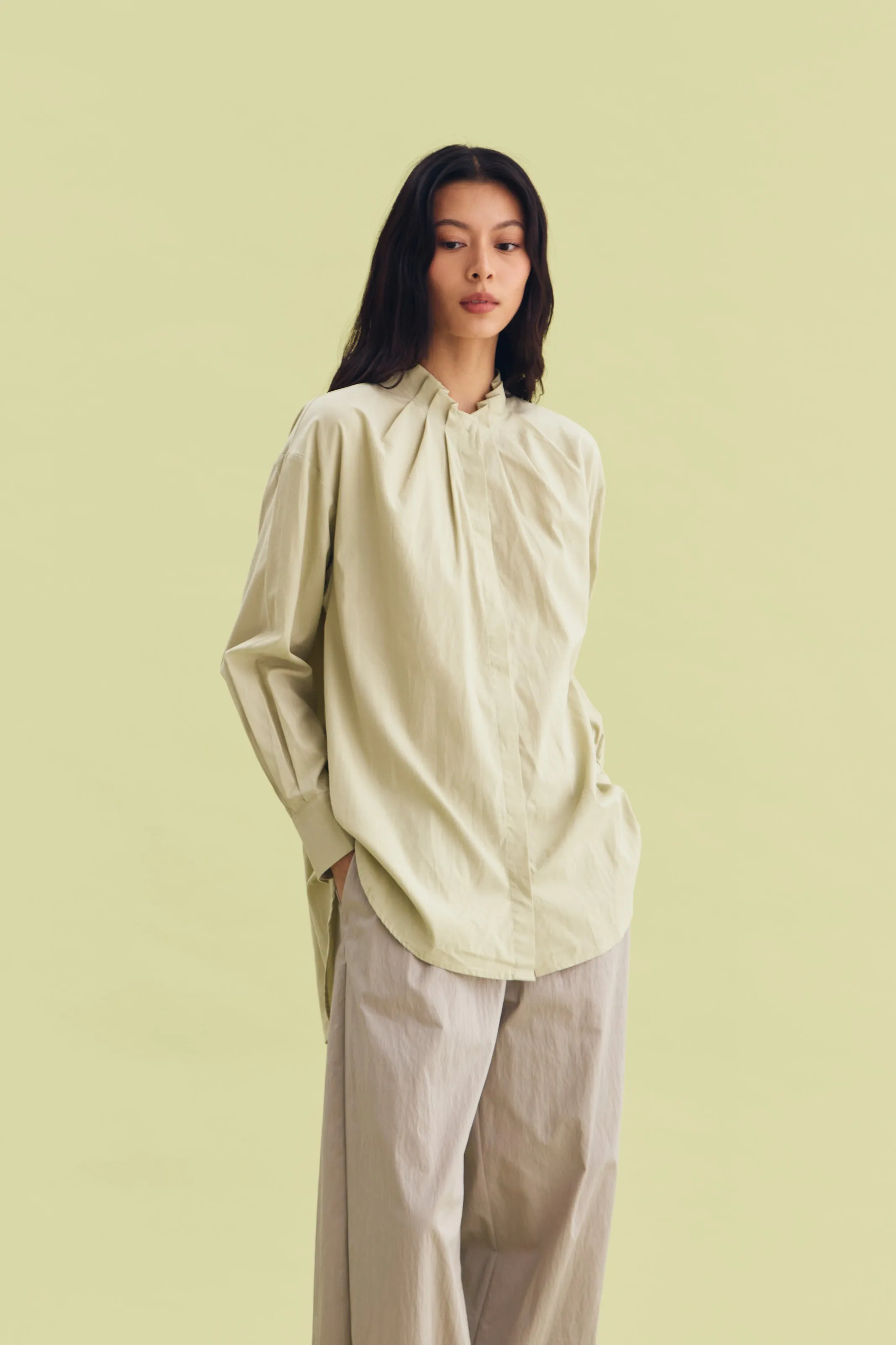 EASE TOP GREEN - CALLIE FT. IRANI VIANZA sold by Callie Cotton product image thumbnail 2
