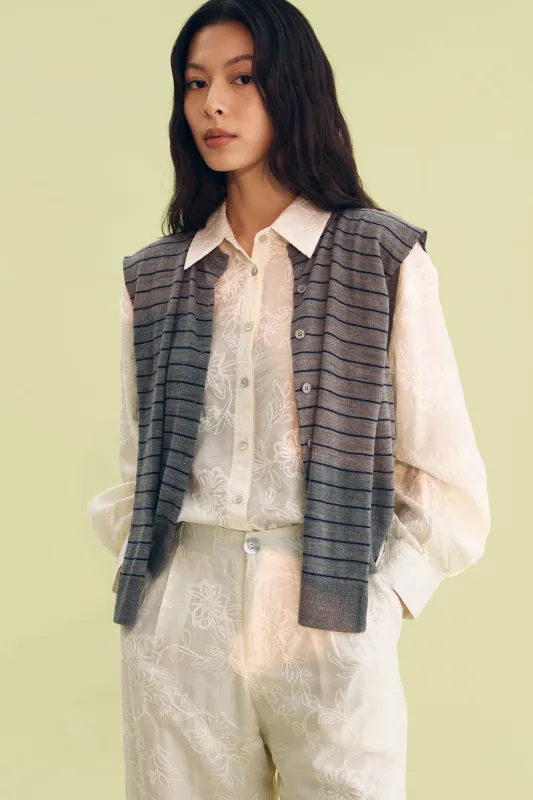 SOMER VEST GREY - CALLIE ft. IRANI VIANZA made by Callie Cotton