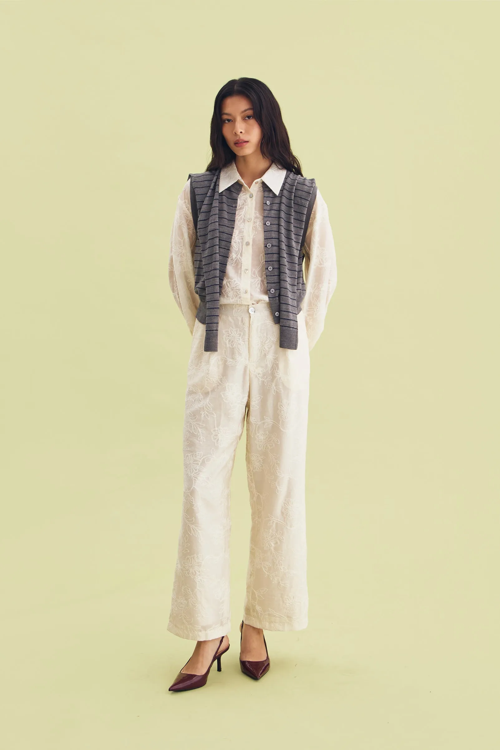 SOMER VEST GREY - CALLIE ft. IRANI VIANZA sold by Callie Cotton product image thumbnail 4