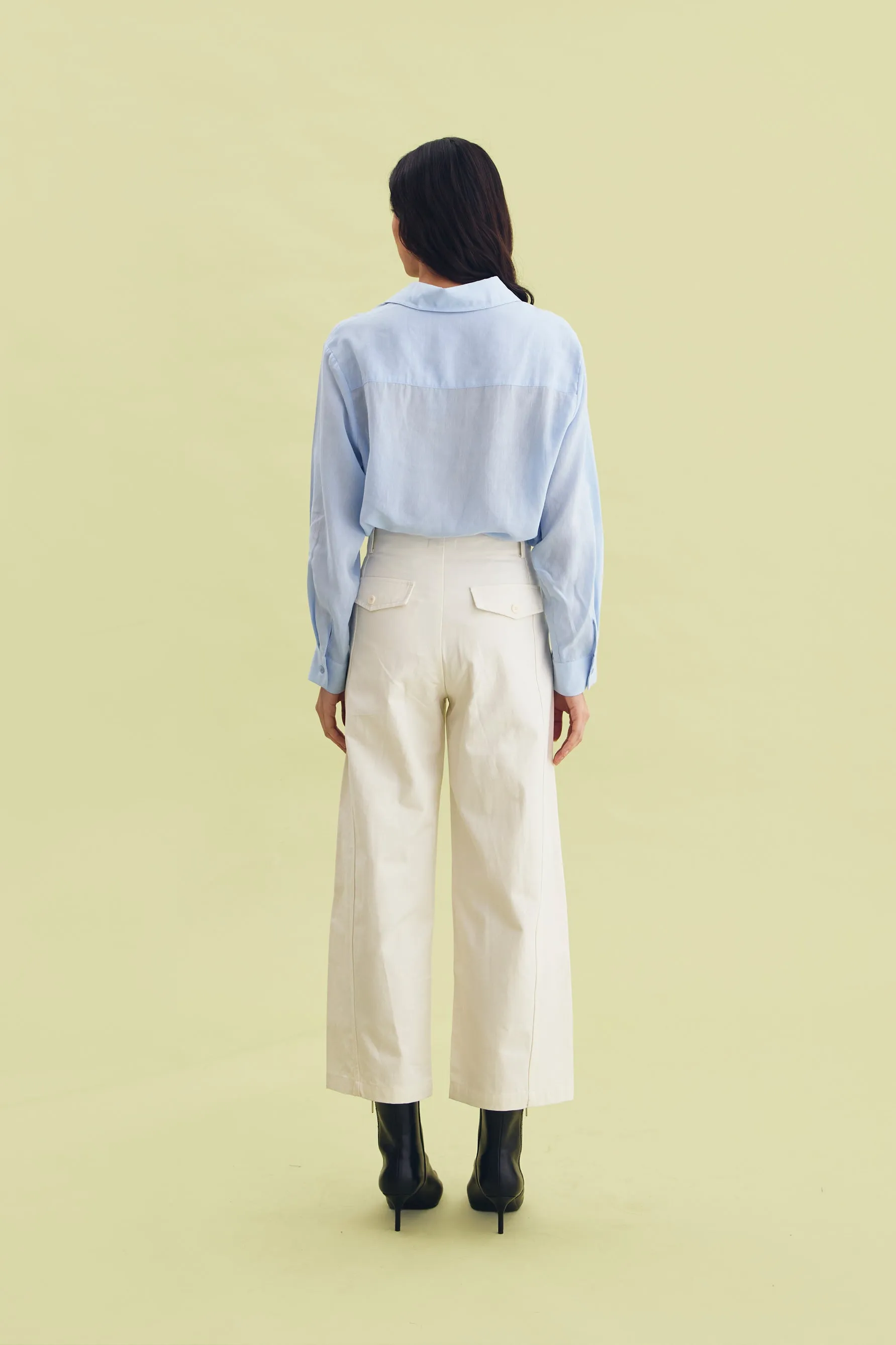 SOOTHE SHIRT BLUE - CALLIE ft. IRANI VIANZA sold by Callie Cotton product image thumbnail 3