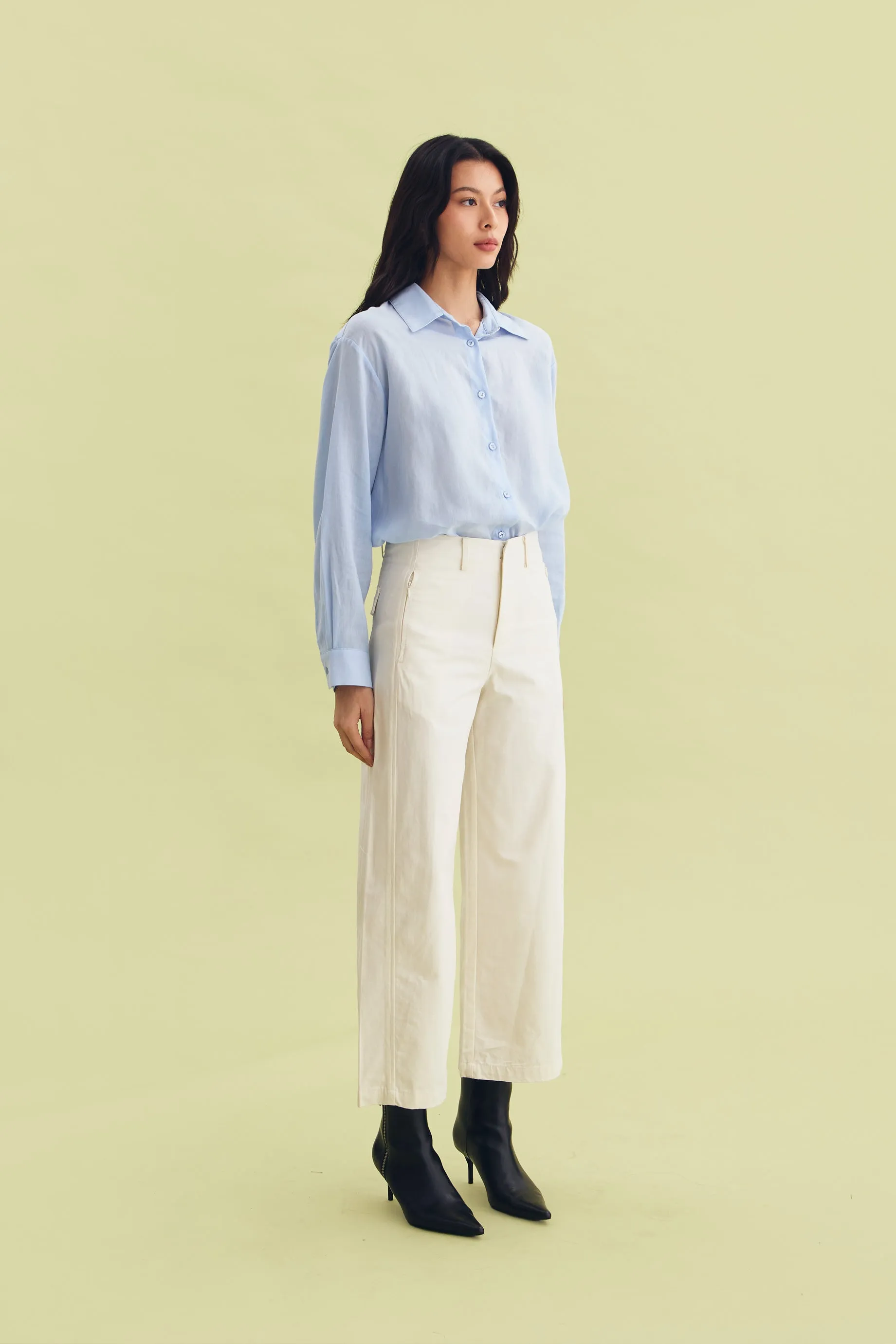SOOTHE SHIRT BLUE - CALLIE ft. IRANI VIANZA sold by Callie Cotton product image thumbnail 2