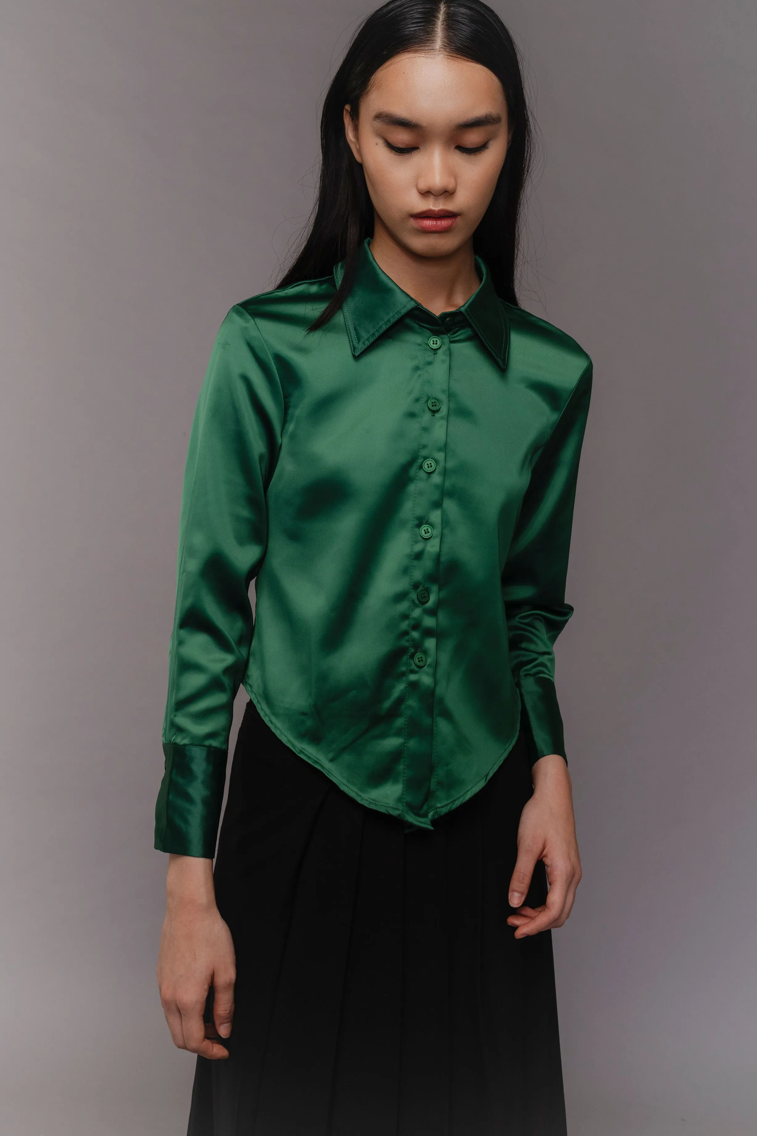 MAXINE TOP GREEN sold by Callie Cotton product image thumbnail 2