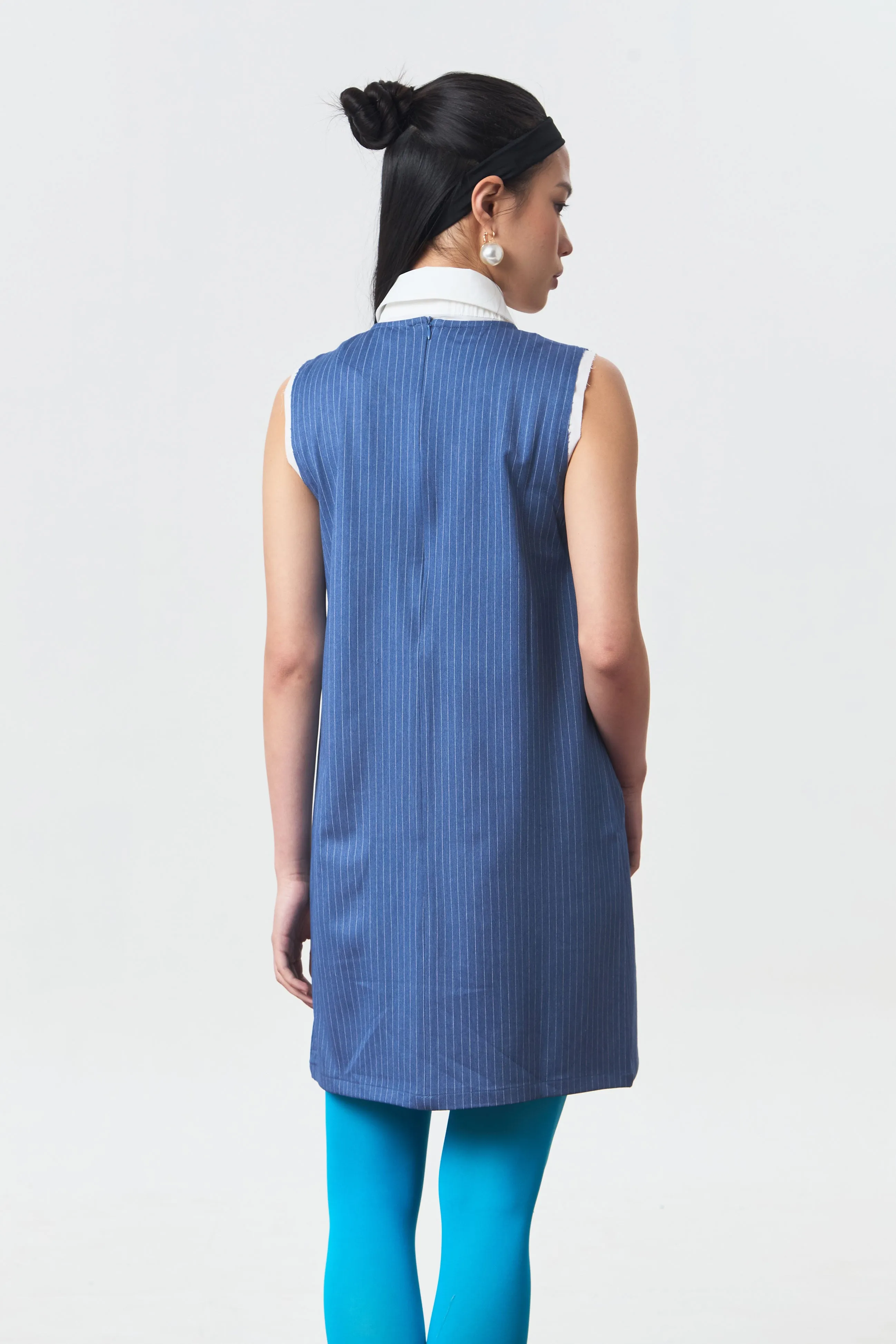 ELDRITCH DRESS BLUE - CALLIE FT. CISSYLIA sold by Callie Cotton product image thumbnail 5