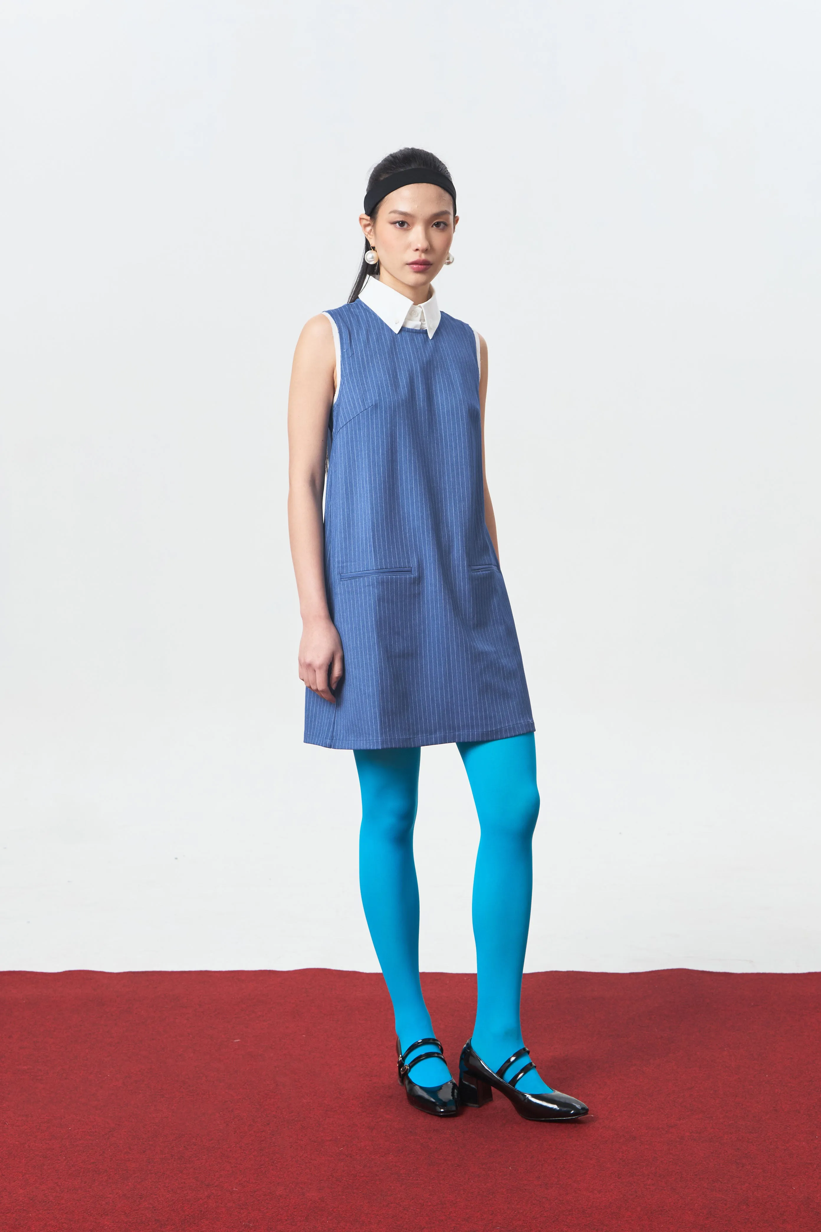ELDRITCH DRESS BLUE - CALLIE FT. CISSYLIA sold by Callie Cotton product image thumbnail 2