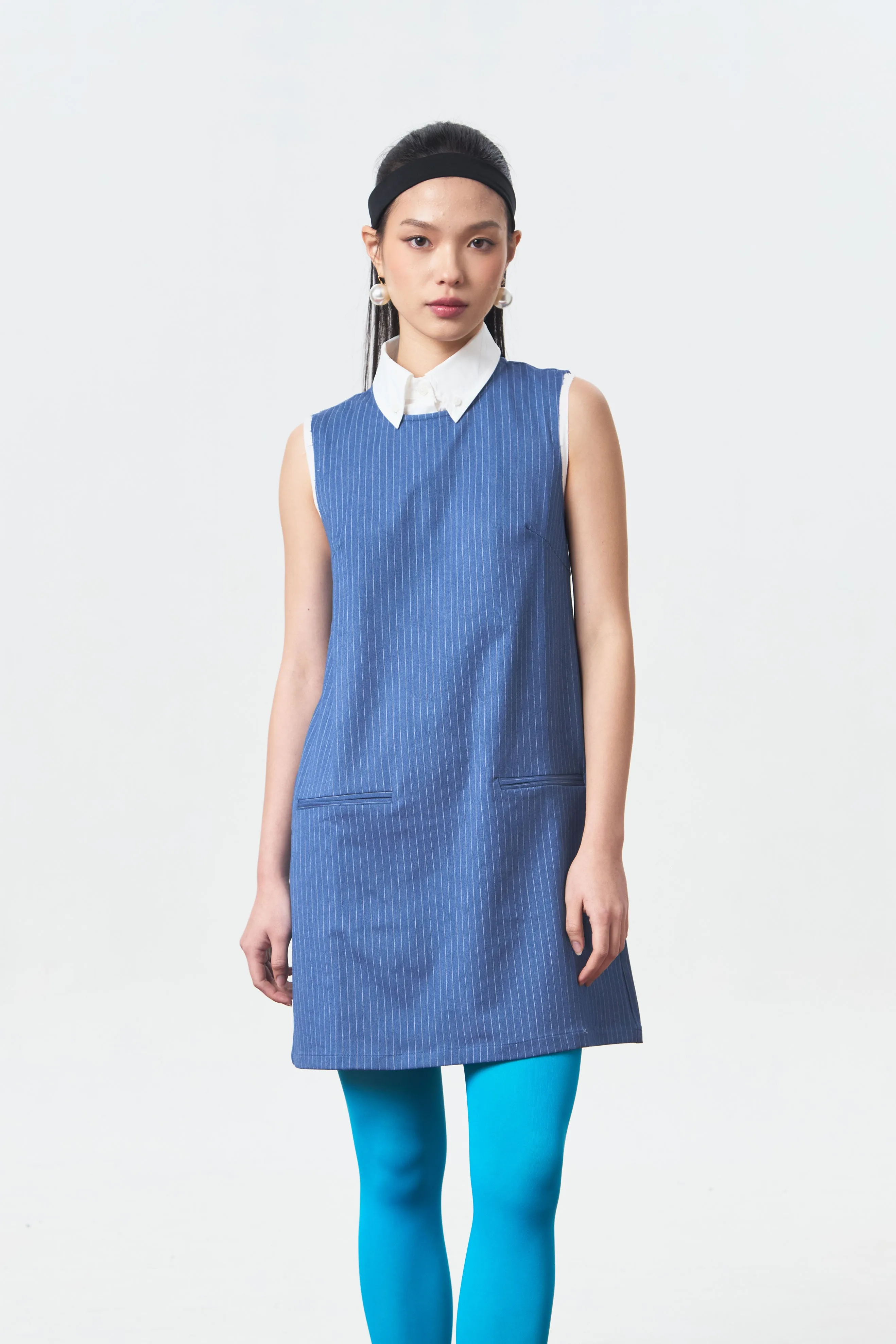 ELDRITCH DRESS BLUE - CALLIE FT. CISSYLIA sold by Callie Cotton product image thumbnail 3