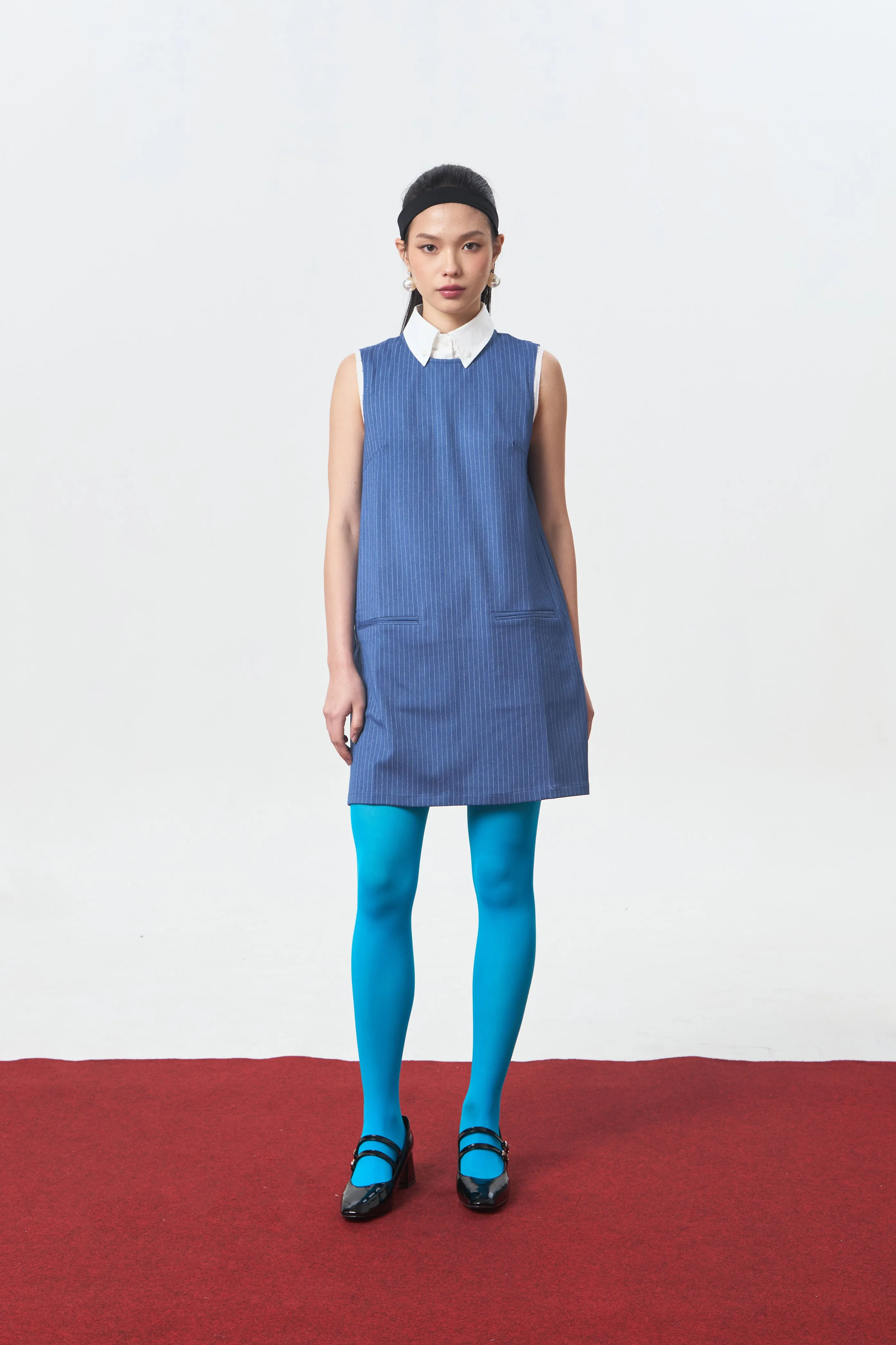 ELDRITCH DRESS BLUE - CALLIE FT. CISSYLIA sold by Callie Cotton product image thumbnail 4