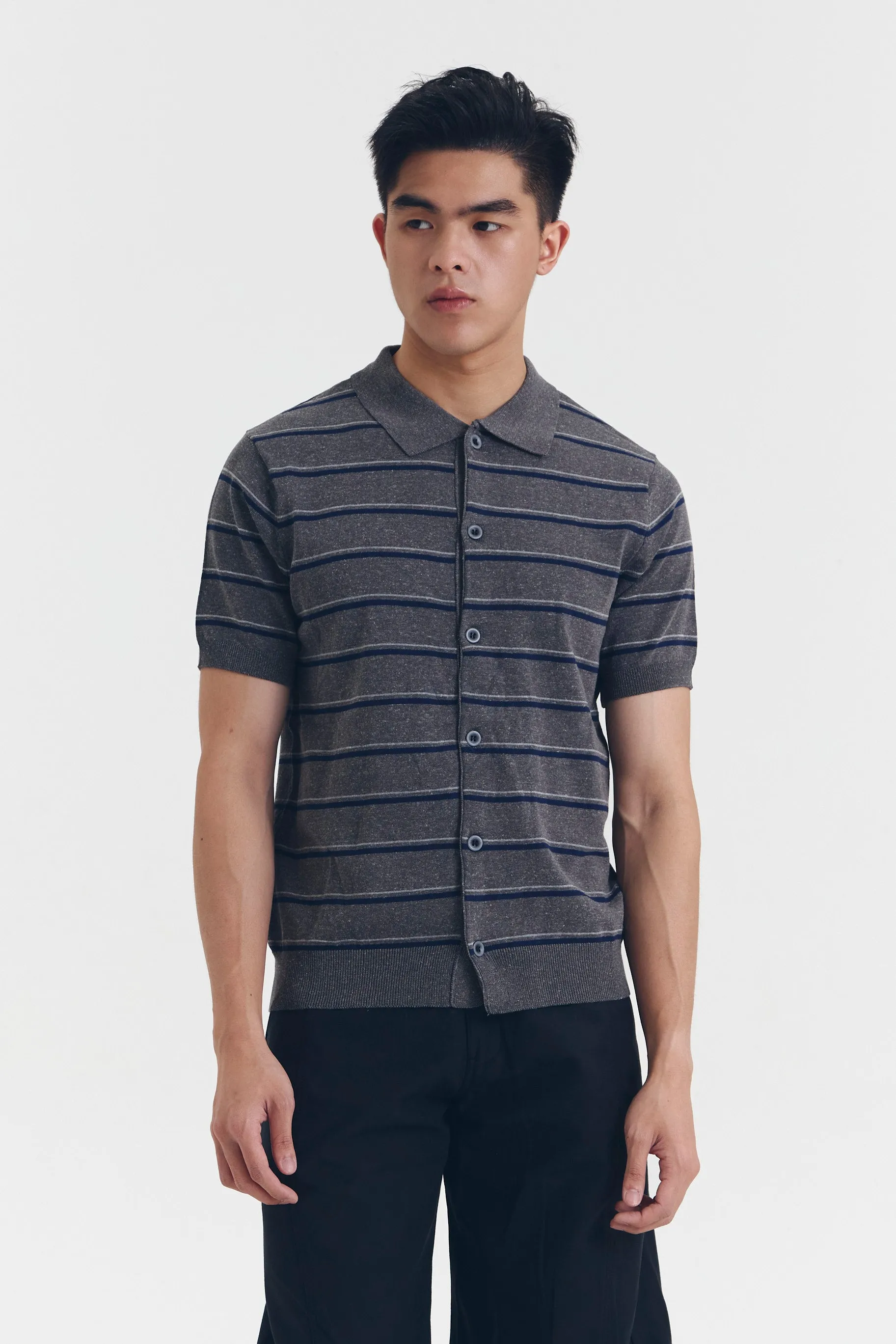 AMALFI TOP GREY sold by Callie Cotton