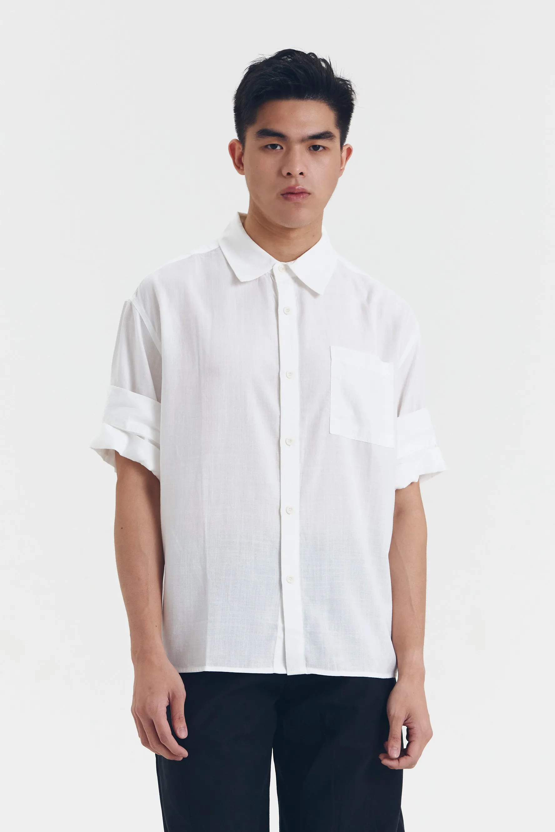 VANUATU TOP WHITE sold by Callie Cotton