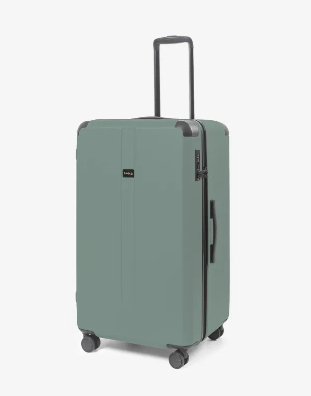 Galena Trunk Zipper Frame Large Mineral Green sold by Bagasi Destinasi