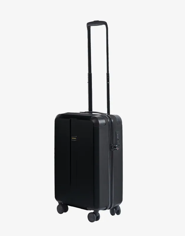 Bagasi Galena Zipper Frame Medium Black made by Bagasi Destinasi