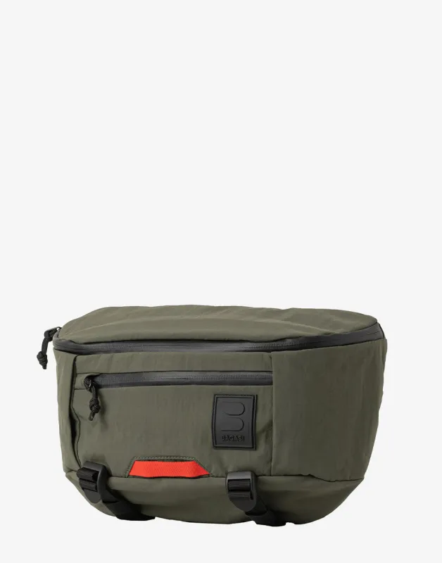 Bauzi Sling Bag 7L Cement Green sold by Bagasi Destinasi