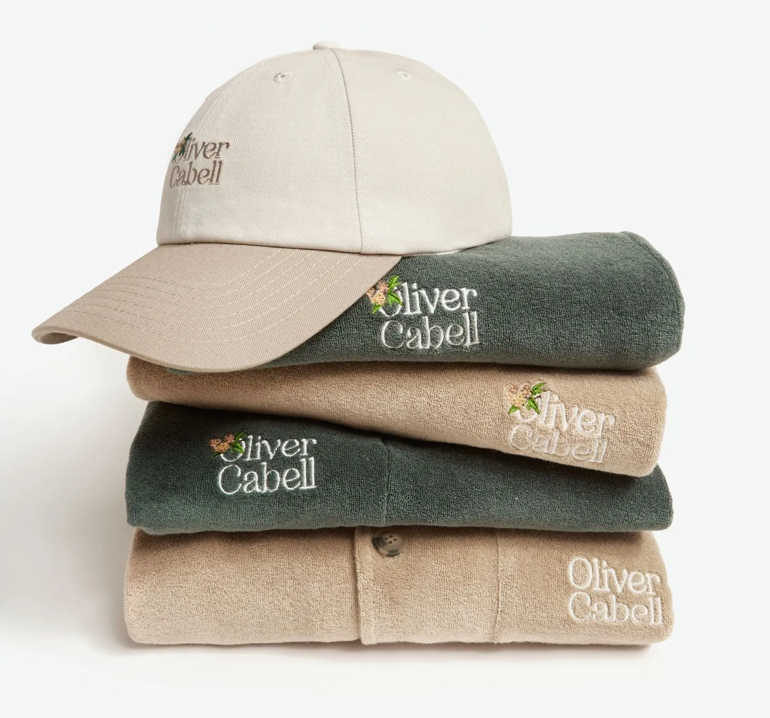 LA Capsule Terry Cloth Button-Up | Mojave sold by Oliver Cabell product image thumbnail 3