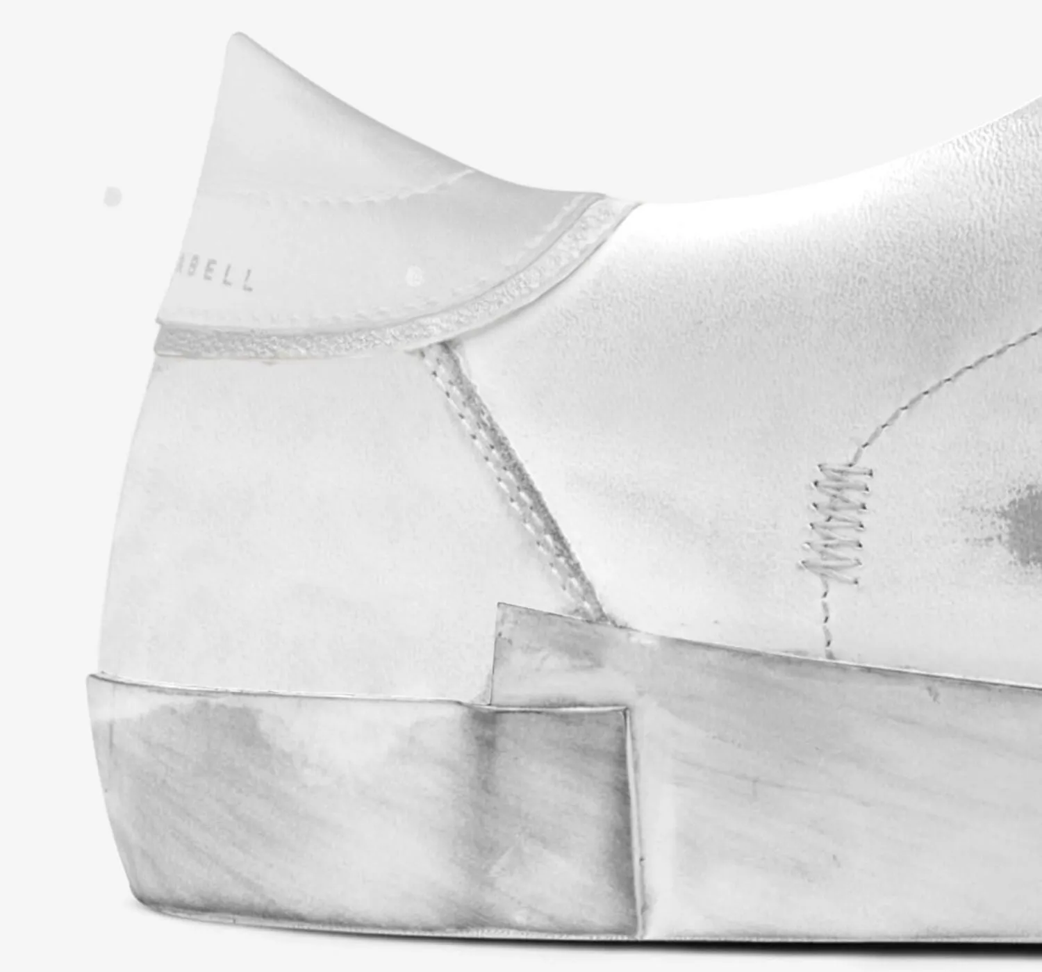 Demi | White Wall sold by Oliver Cabell product image thumbnail 3