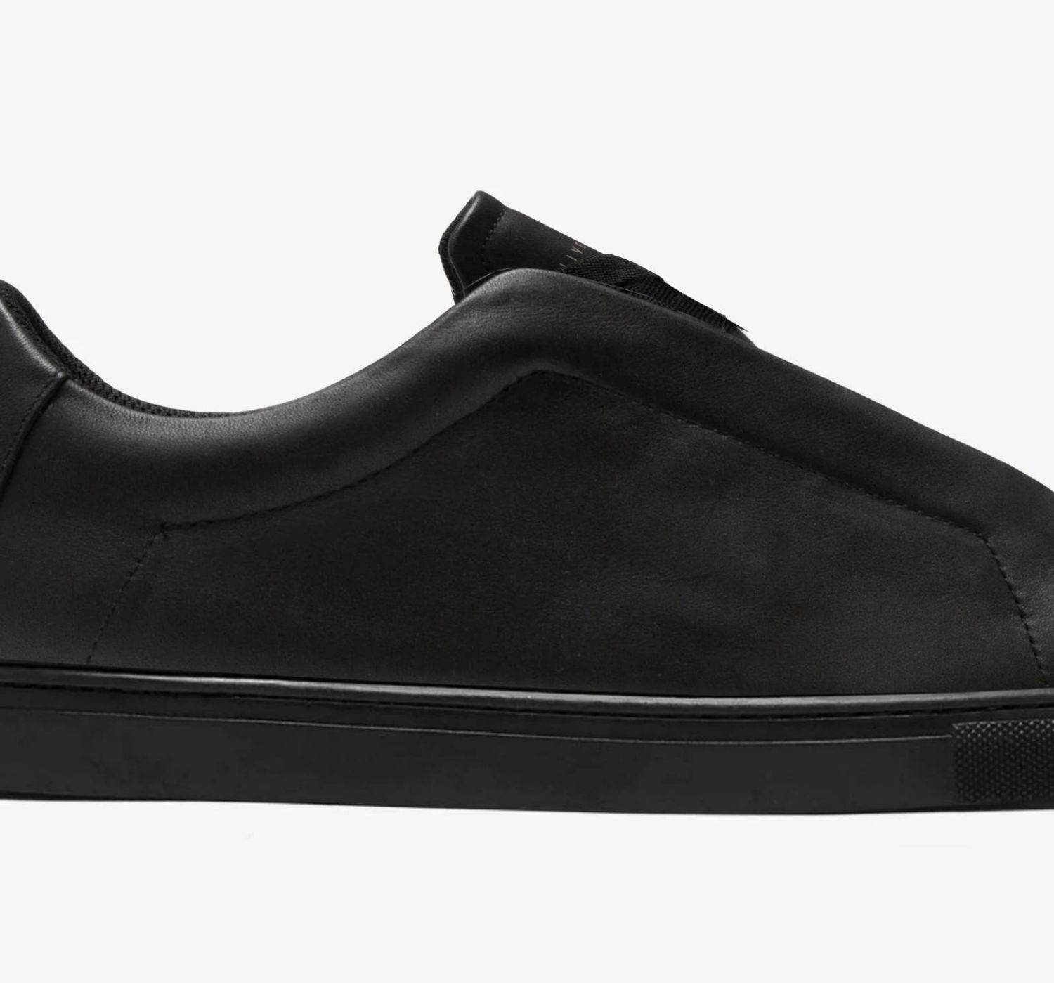 Low 1 Laceless | Jet Black sold by Oliver Cabell product image thumbnail 4