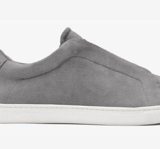 Low 1 Laceless | Slate Suede sold by Oliver Cabell