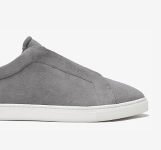 Low 1 Laceless | Slate Suede sold by Oliver Cabell