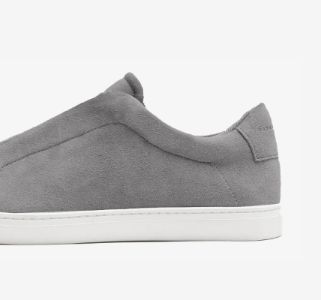 Low 1 Laceless | Slate Suede sold by Oliver Cabell