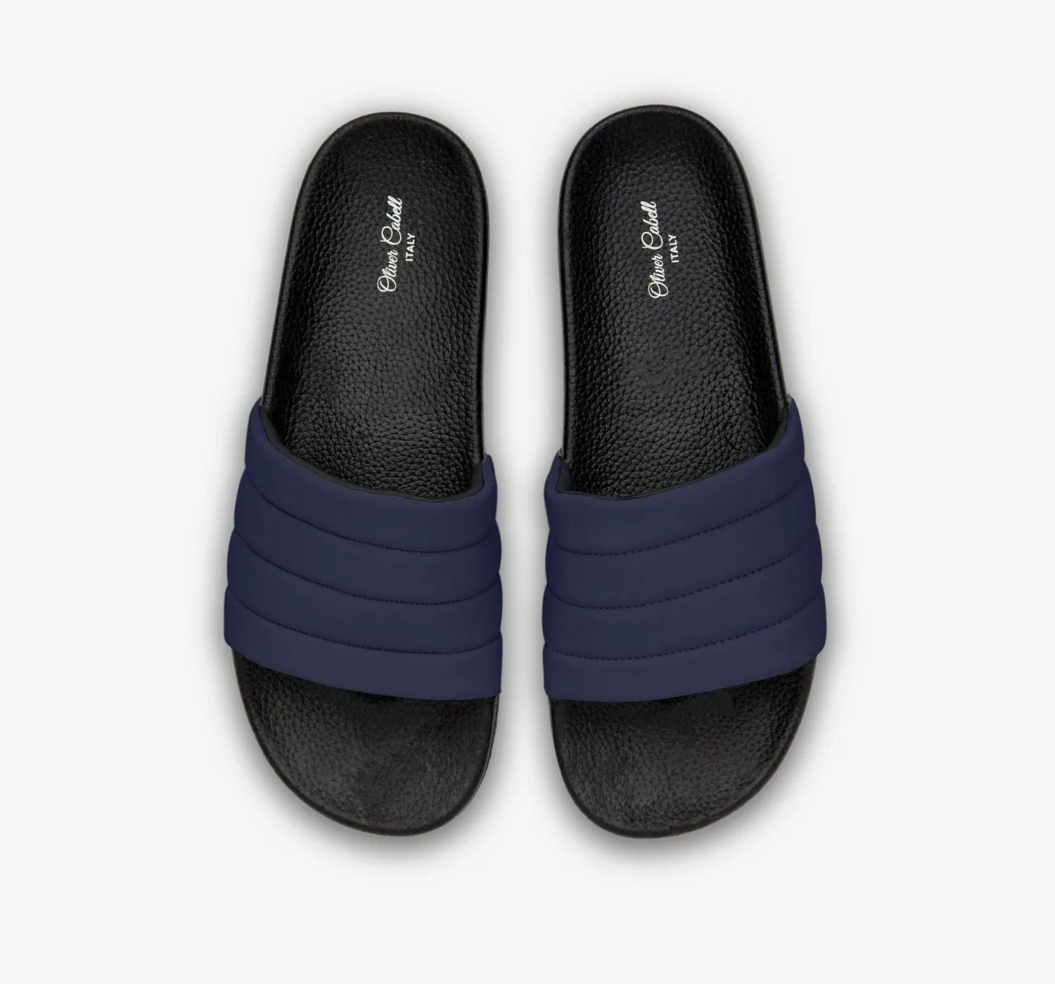 Vegan Slides | Navy sold by Oliver Cabell product image thumbnail 2