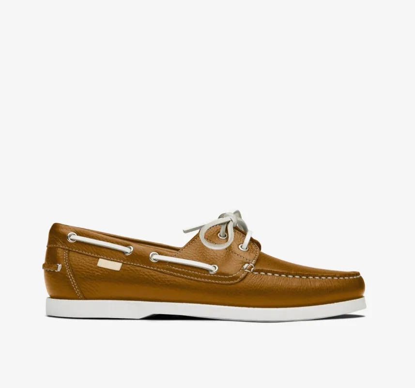 Boat | Cognac Pebbled sold by Oliver Cabell