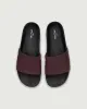 Vegan Slides | Burgundy sold by Oliver Cabell