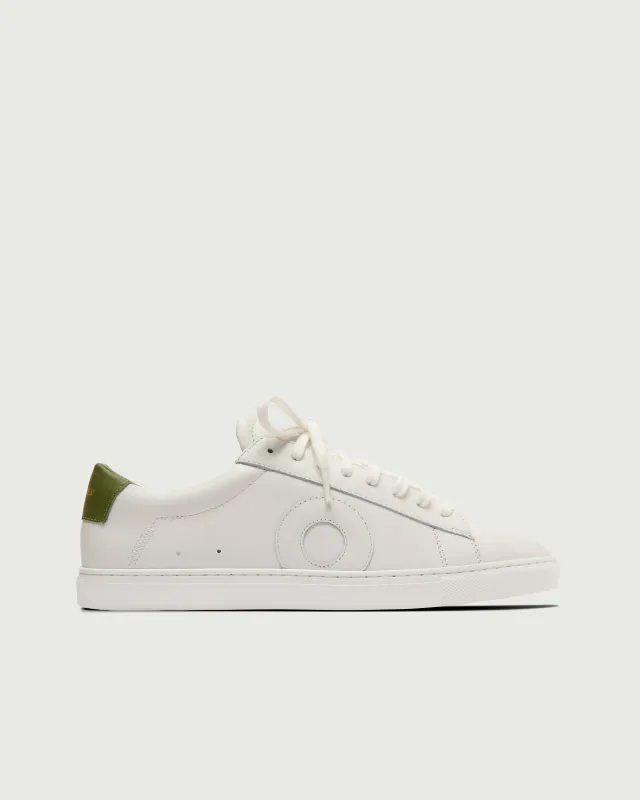 Low 1 | White / Moss made by Oliver Cabell