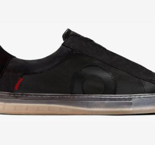 Low 1 Laceless | Black Ghost sold by Oliver Cabell