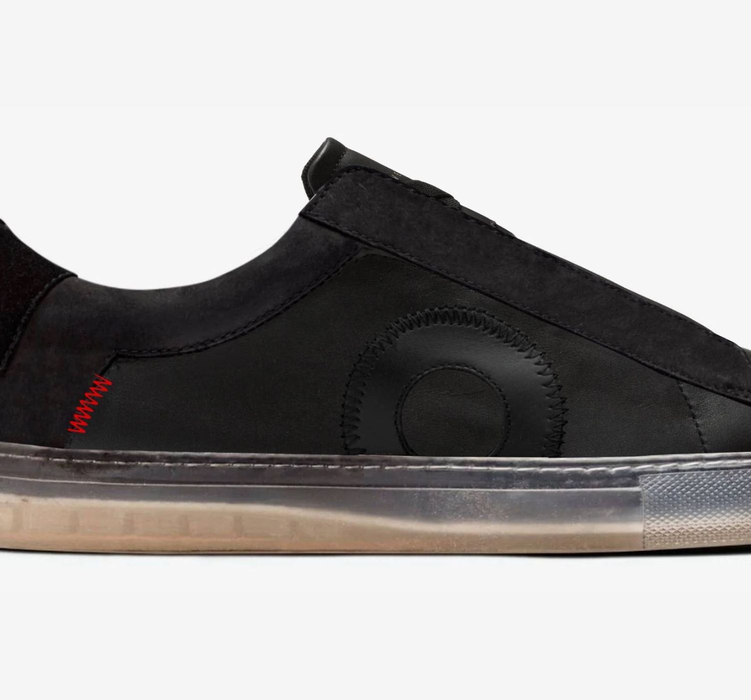 Low 1 Laceless | Black Ghost sold by Oliver Cabell product image thumbnail 4