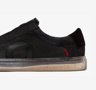 Low 1 Laceless | Black Ghost sold by Oliver Cabell