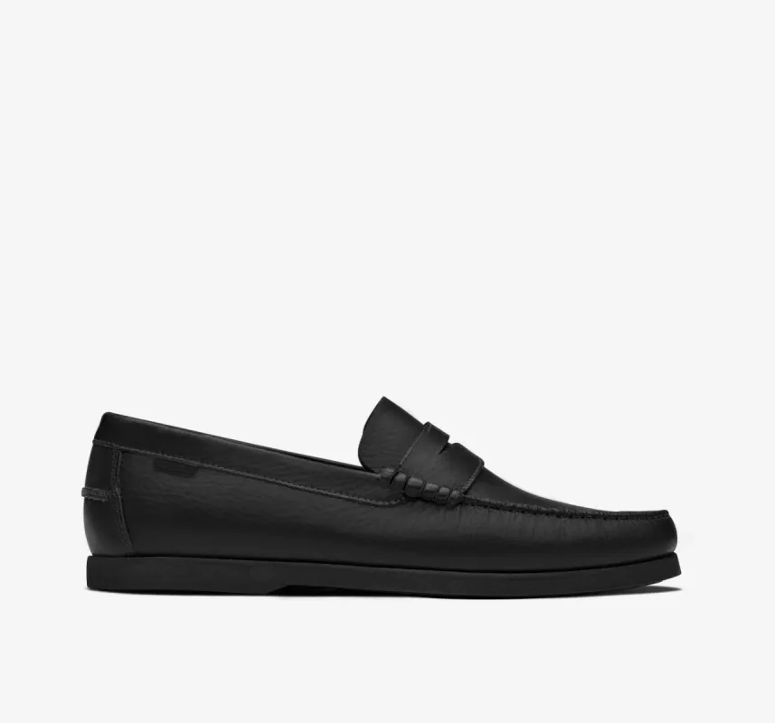 Penny Loafer | Jet Black sold by Oliver Cabell