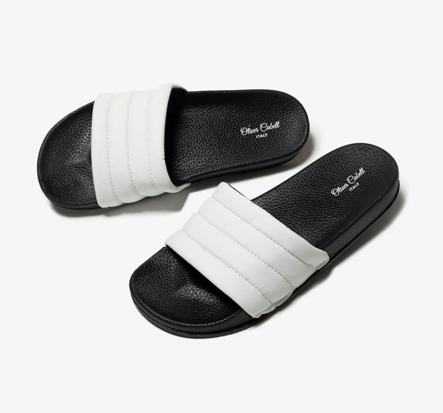 Vegan Slides | White sold by Oliver Cabell product image thumbnail 3