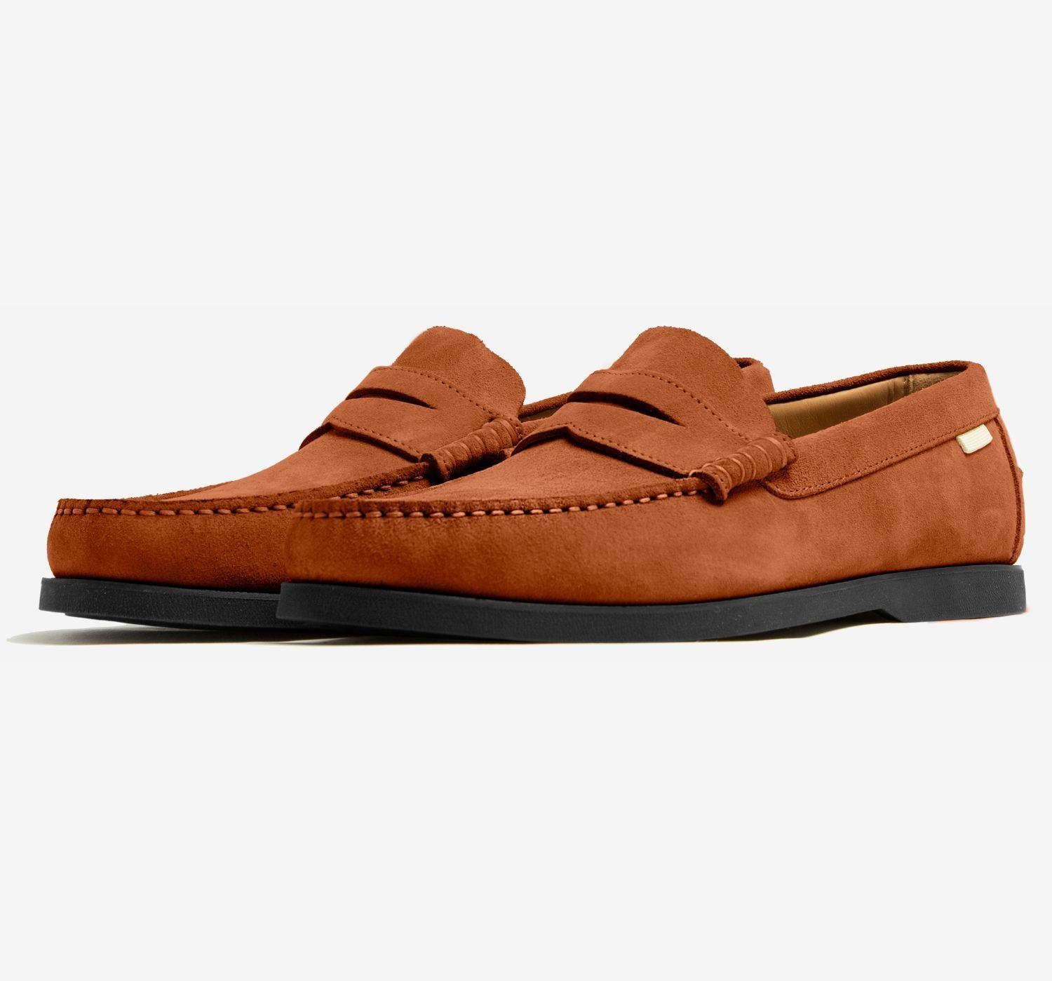 Penny Loafer | Chestnut Suede sold by Oliver Cabell product image thumbnail 3