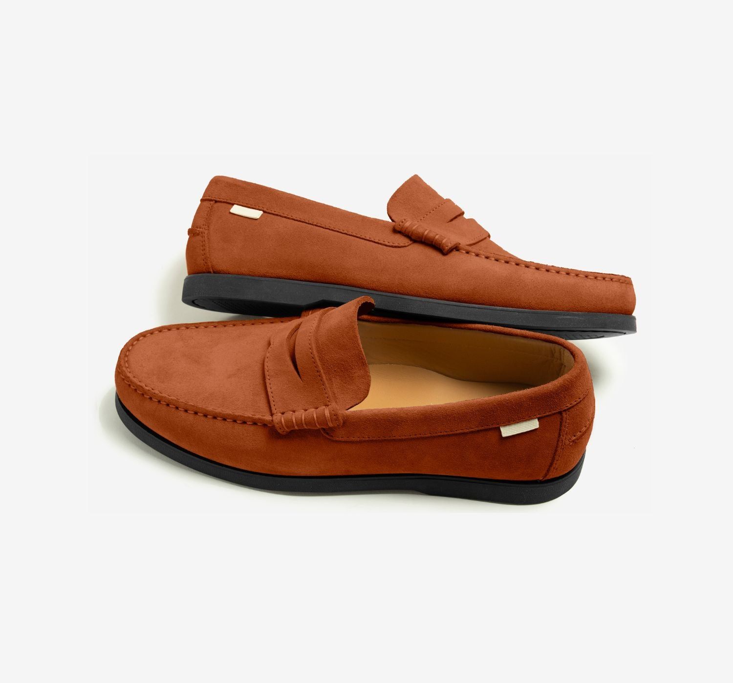 Penny Loafer | Chestnut Suede sold by Oliver Cabell product image thumbnail 4
