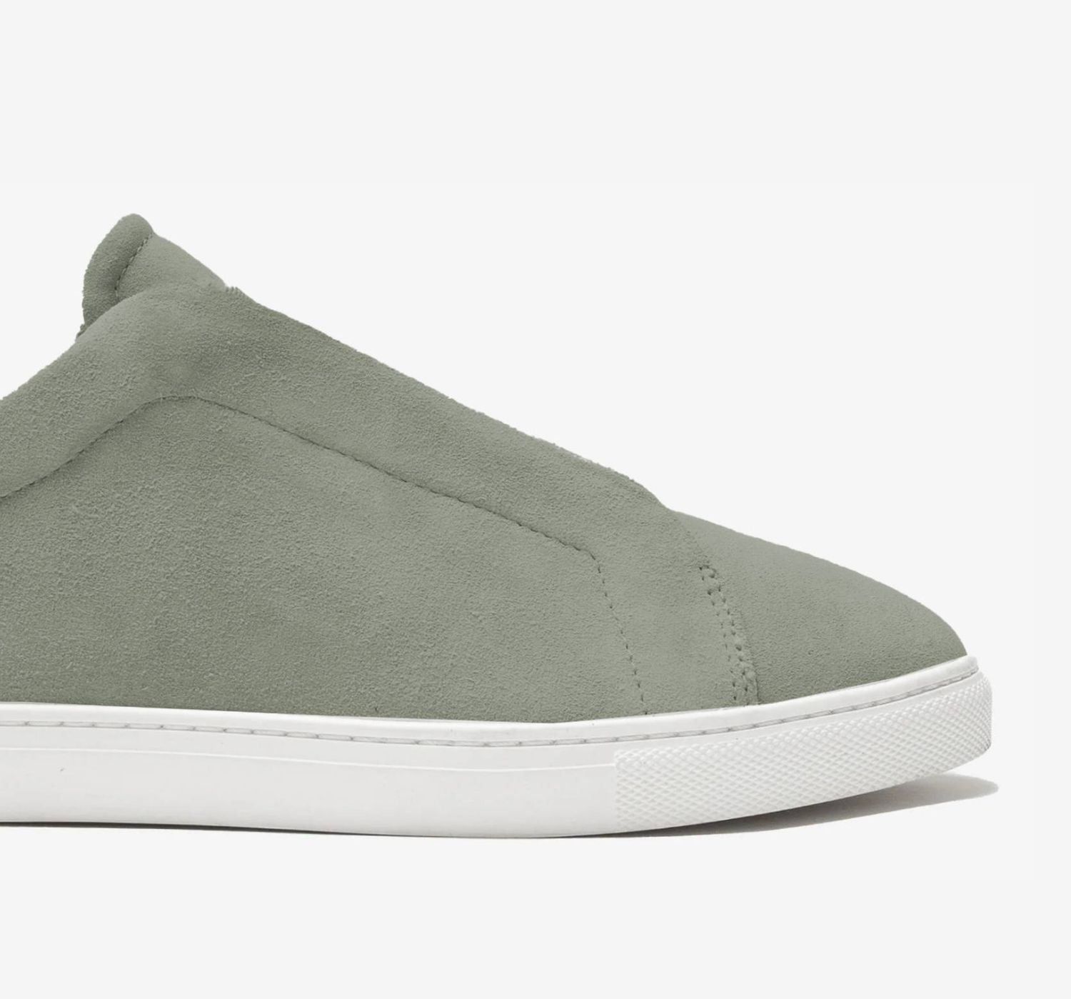 Low 1 Laceless | Grey Suede sold by Oliver Cabell product image thumbnail 3