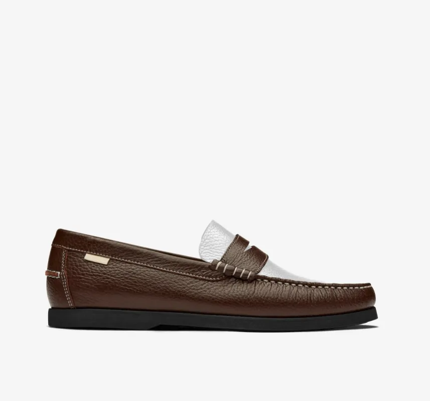 Penny Loafer | Chocolate Mono sold by Oliver Cabell