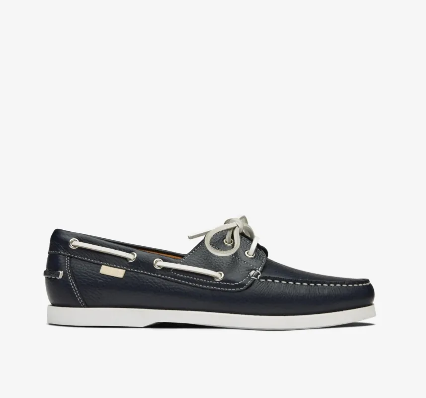 Boat | Navy Pebbled sold by Oliver Cabell