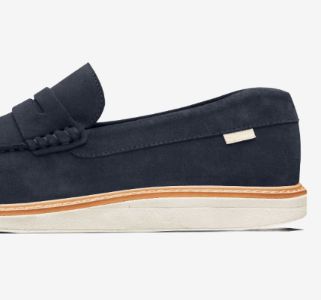Driver Suit | Navy Suede sold by Oliver Cabell