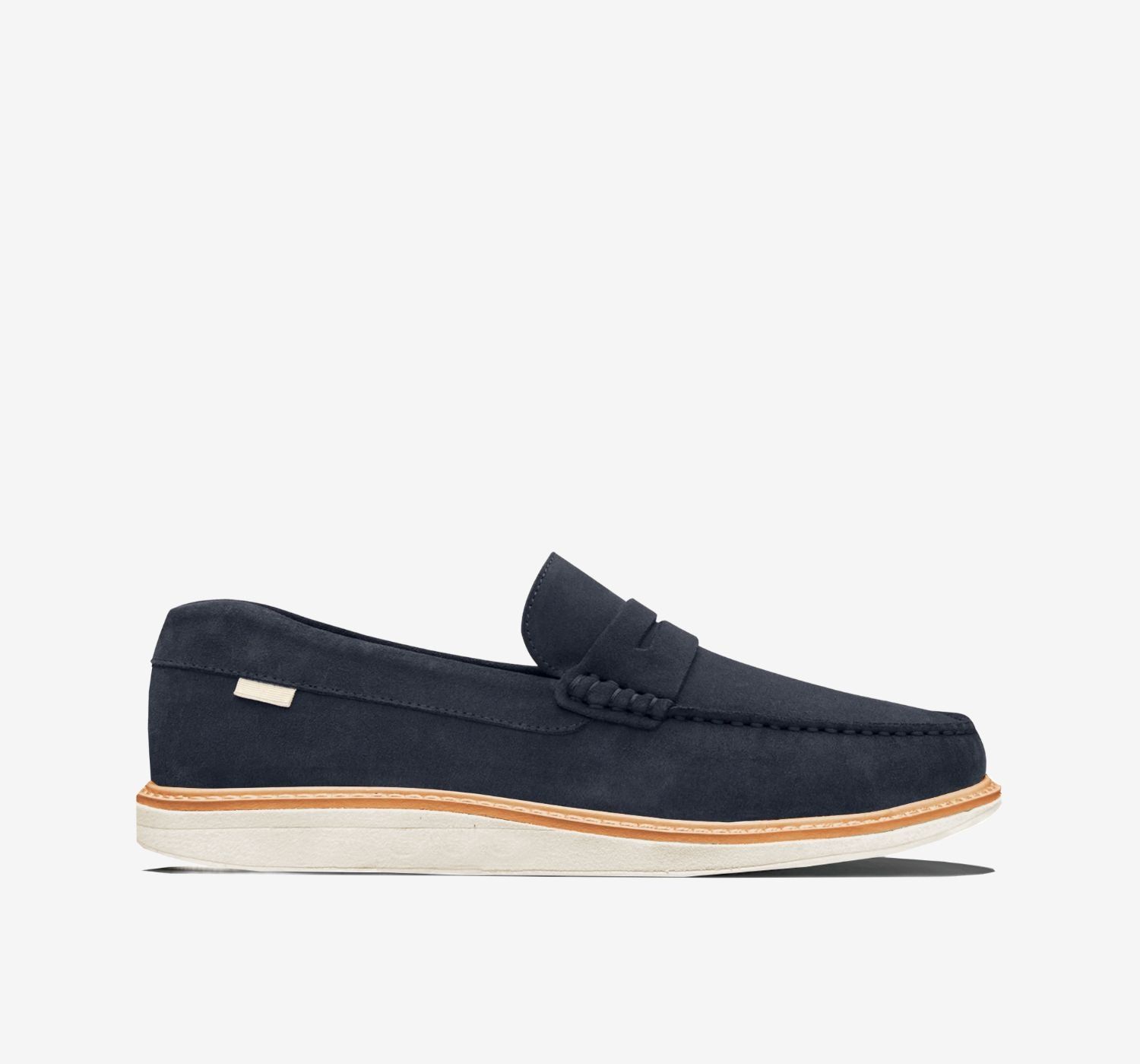 Driver Suit | Navy Suede sold by Oliver Cabell