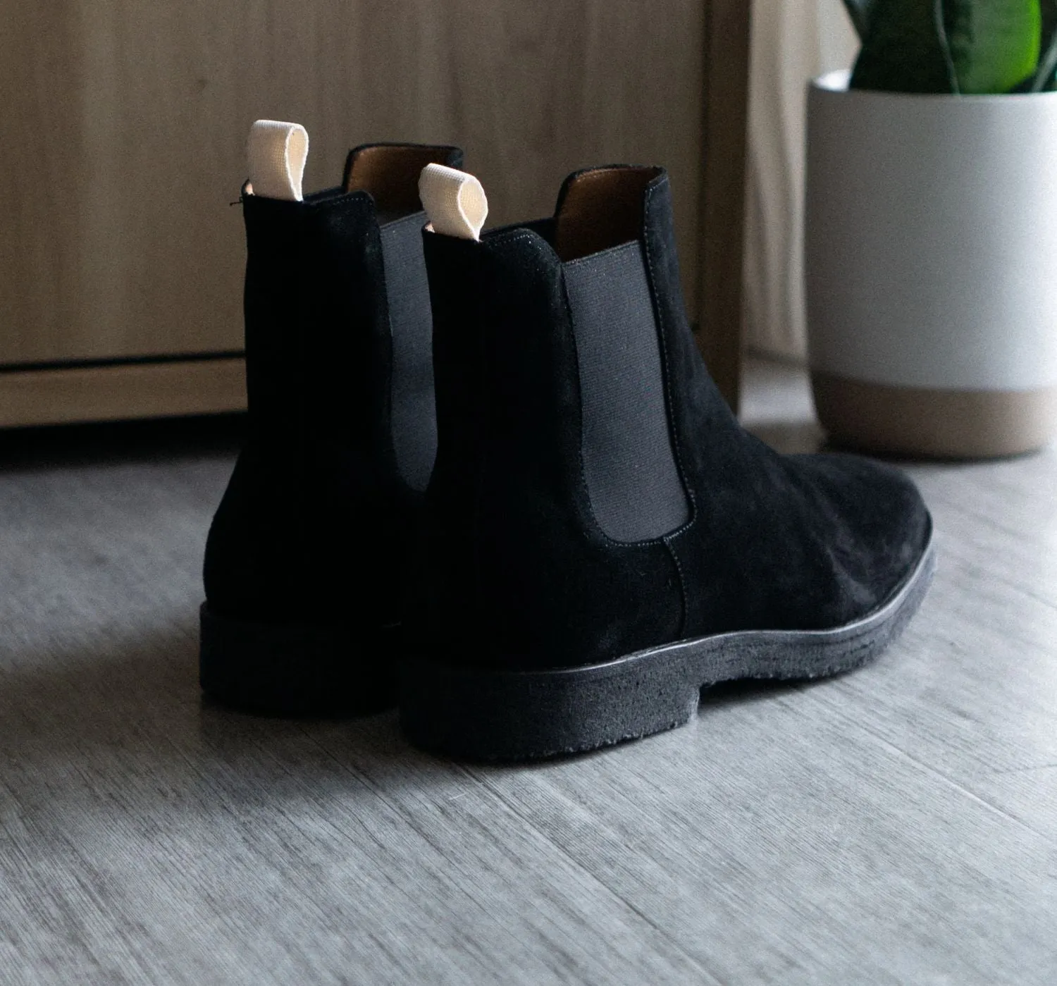 Chelsea Boot | Black Suede sold by Oliver Cabell product image thumbnail 4